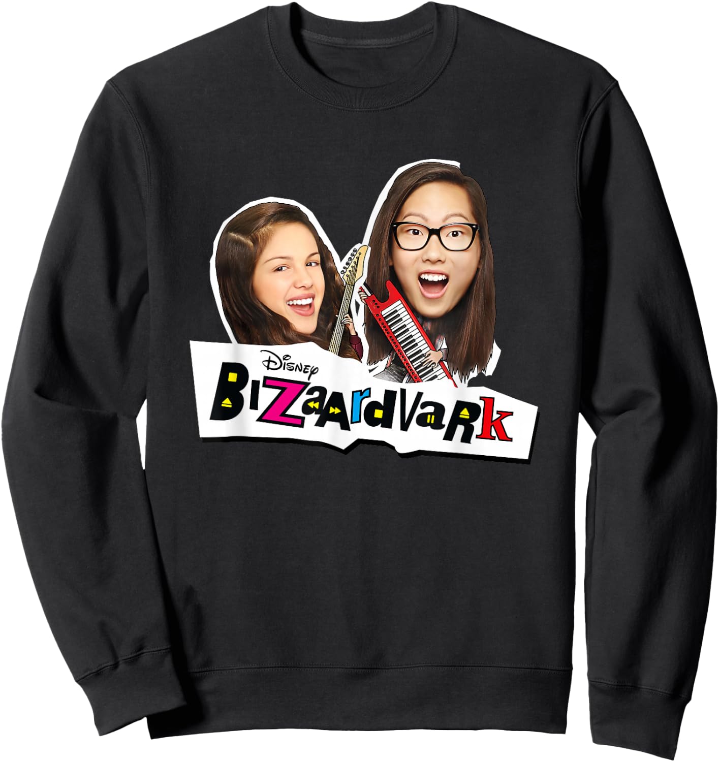 Disney Channel Bizaardvark Frankie and Paige Sweatshirt - Sweatshirt | Black