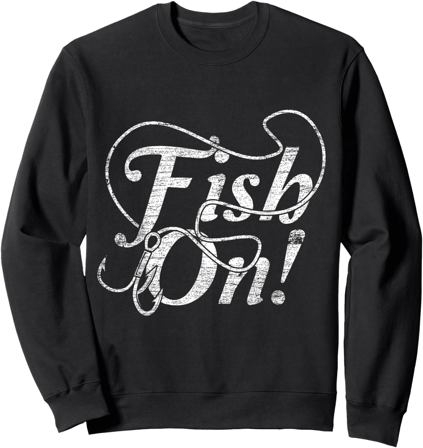 Continue fishing Sweatshirt - Sweatshirt | Black