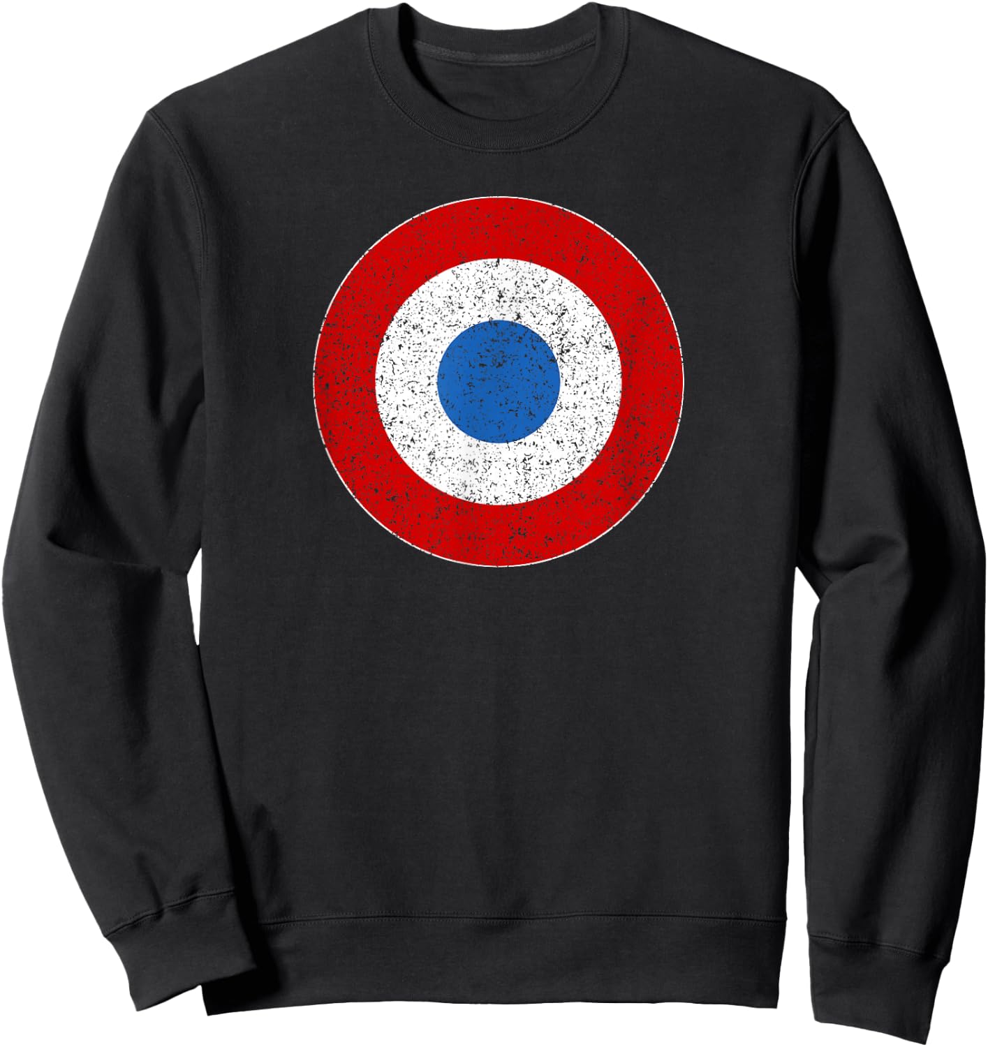 France Air Roundel Faf French Armed Forces Sweatshirt - Sweatshirt | Black