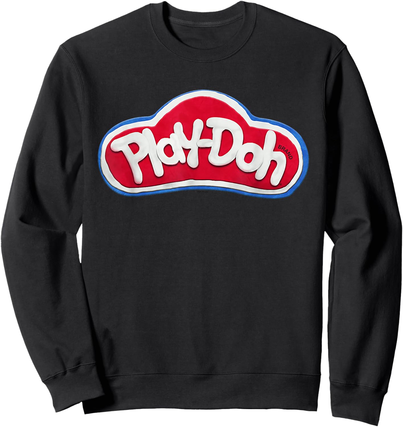 Play-Doh Logo Made with Play-doh Sweatshirt - Sweatshirt | Black