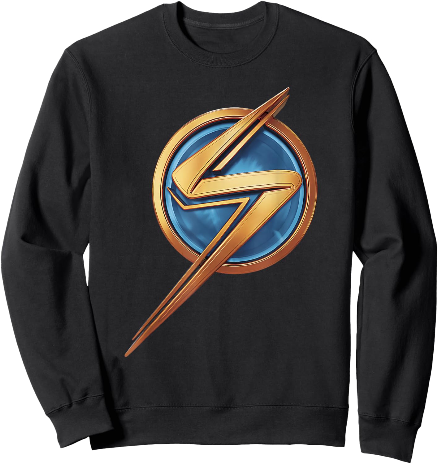 Marvel Ms. Marvel Logo Sweatshirt - Sweatshirt | Black