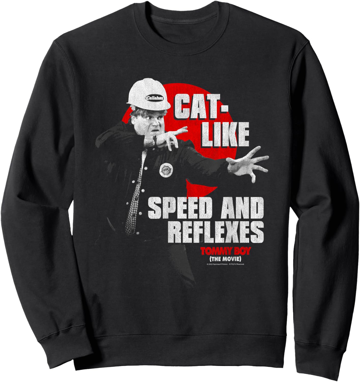 Tommy Boy Cat Like Sweatshirt - Sweatshirt | Black