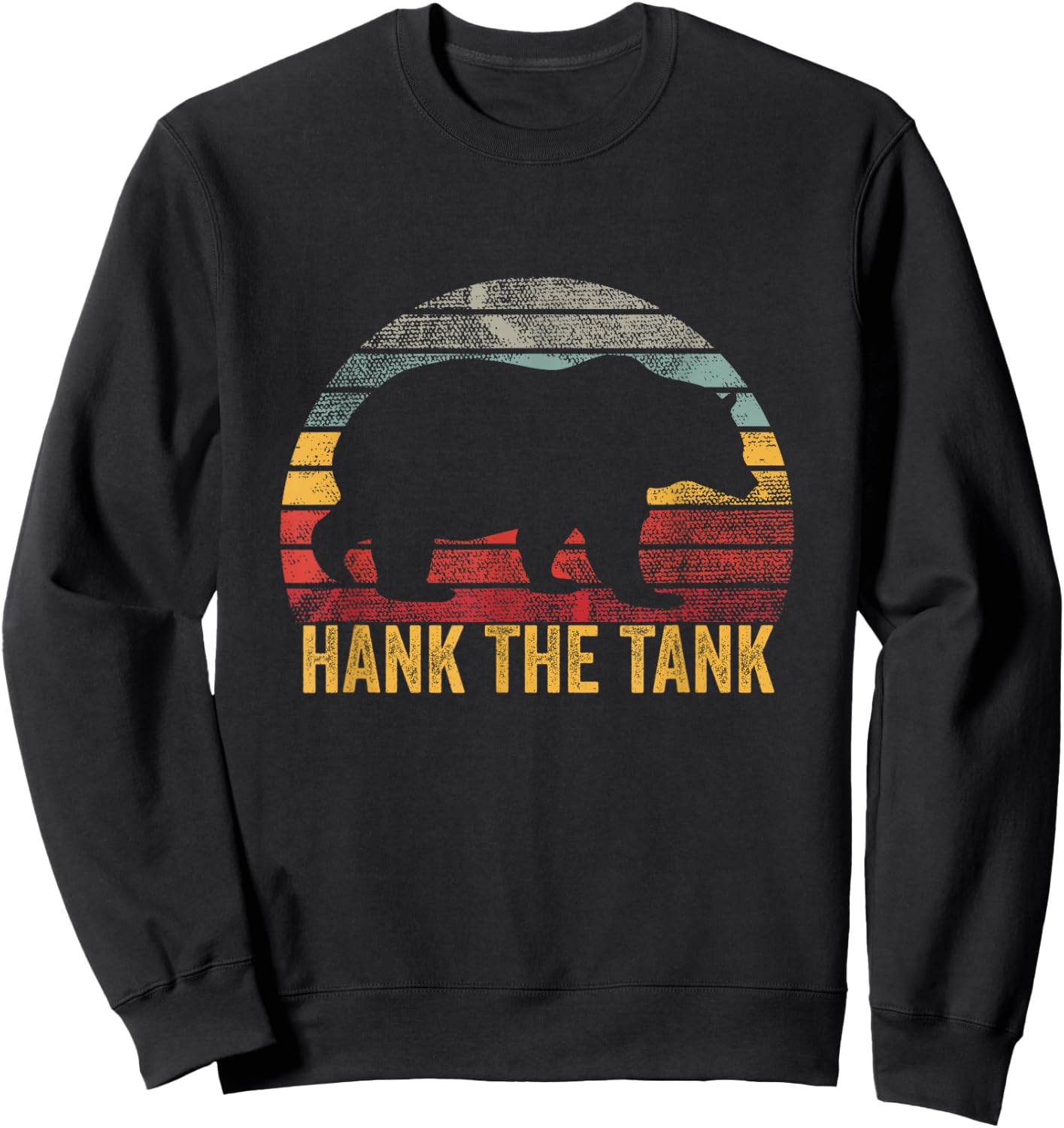 Hank the Tank Sweatshirt - Sweatshirt | Black