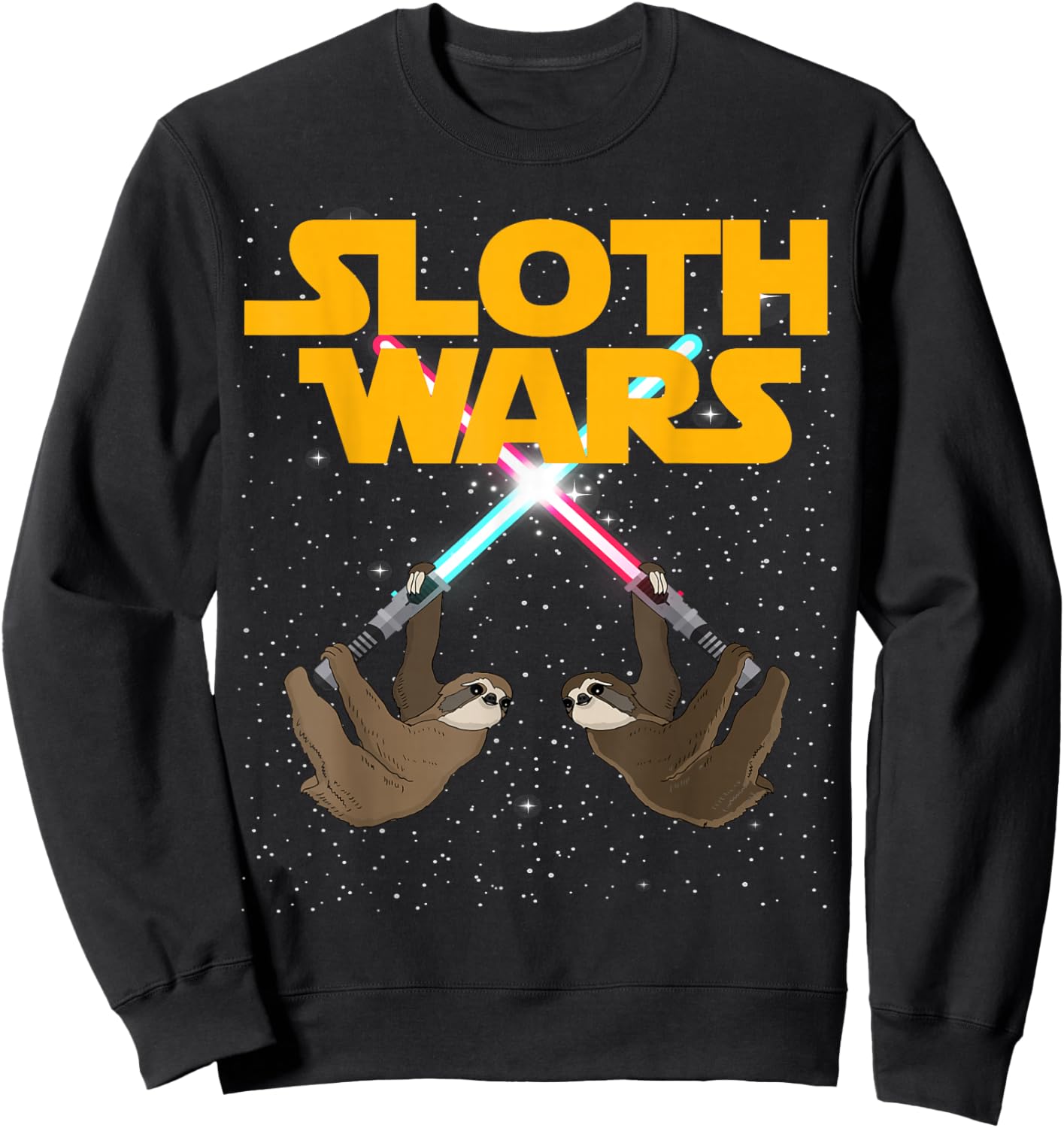 Sloth Wars Sweatshirt - Sweatshirt | Black