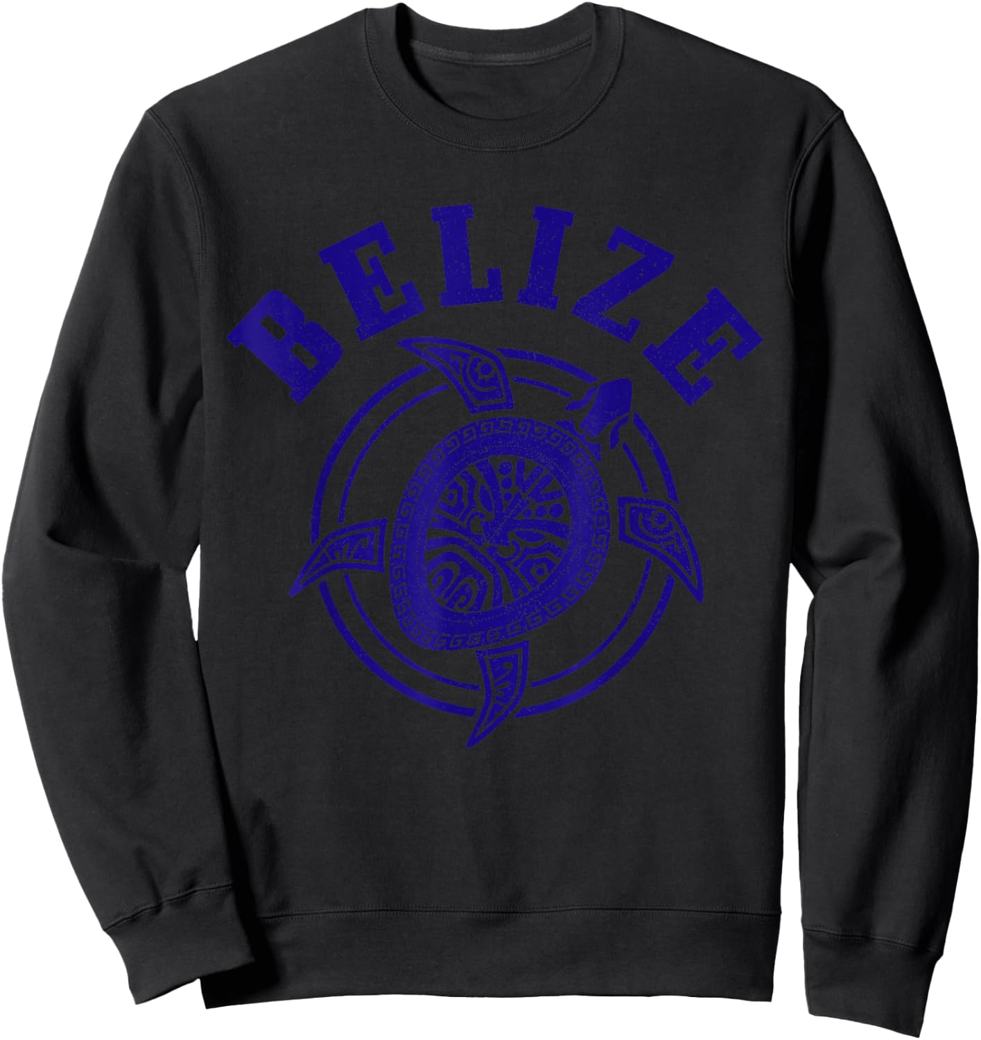 Belize Sea Turtle Scuba Diving Nassau Surfer Scuba Diver Sweatshirt - Sweatshirt | Black