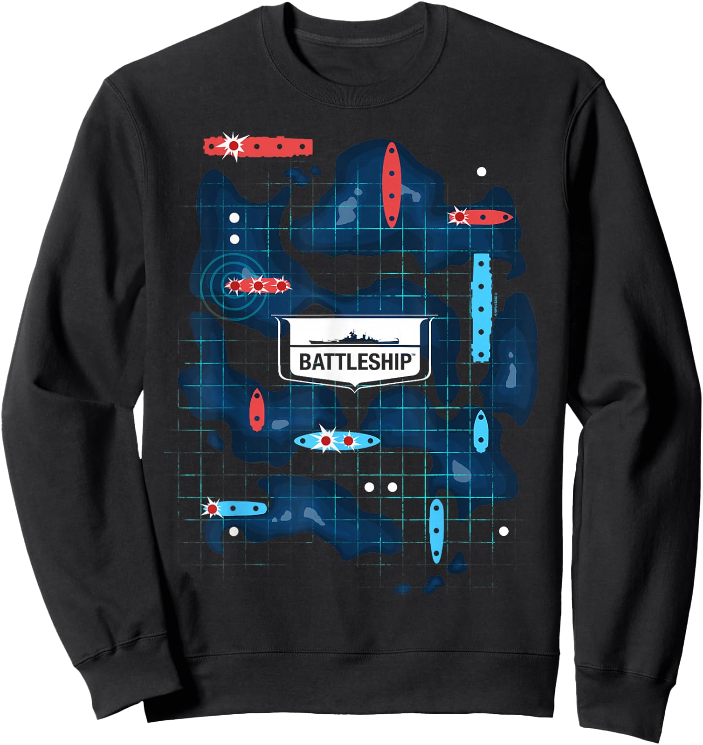 Battleship Battleship Sonar Fight Sweatshirt - Sweatshirt | Black