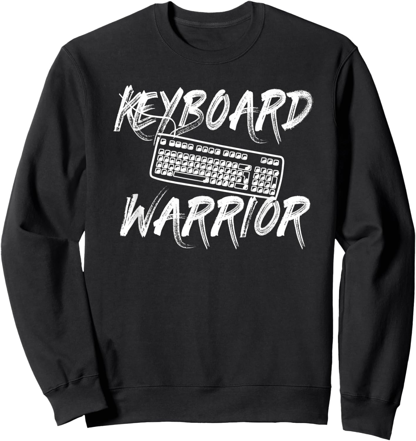 Keyboard Warrior | Computer Technician Shirt Sweatshirt - Sweatshirt | Black