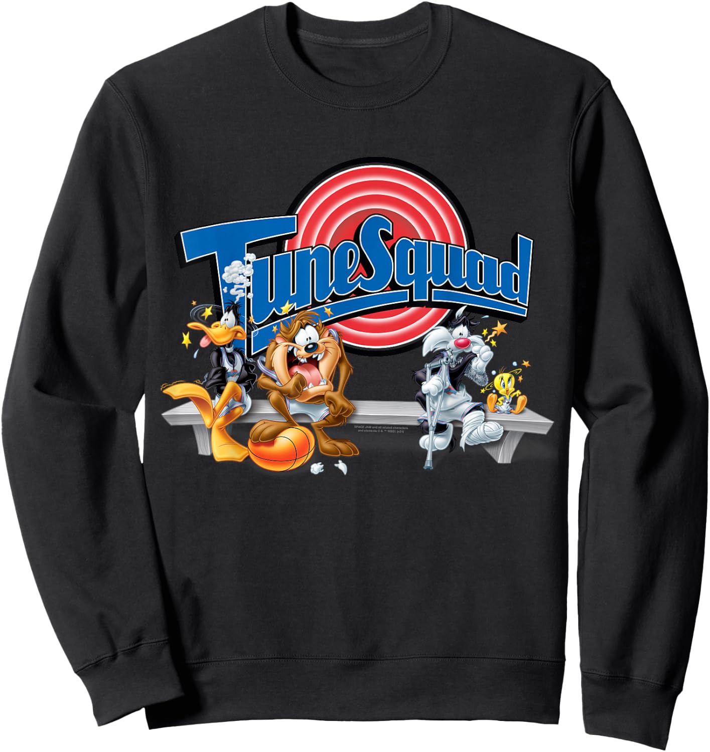 Space Jam Tune Squad Group Sweatshirt - Sweatshirt | Black