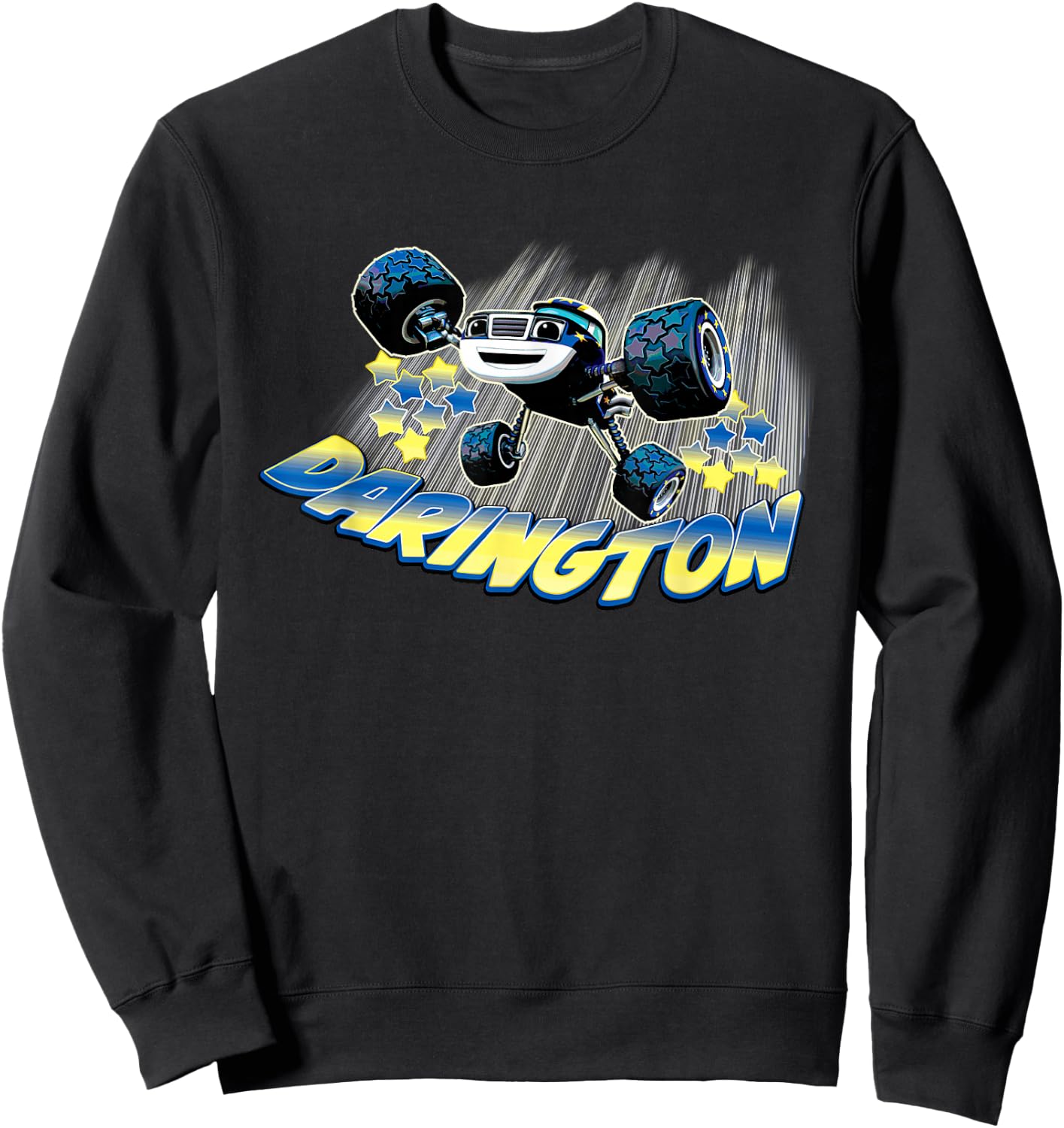 Blaze and the Monster Machines Darington Badge Sweatshirt - Sweatshirt | Black