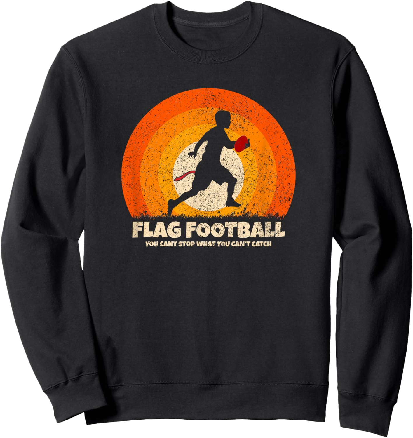 Flag Football Sweatshirt - Sweatshirt | Black