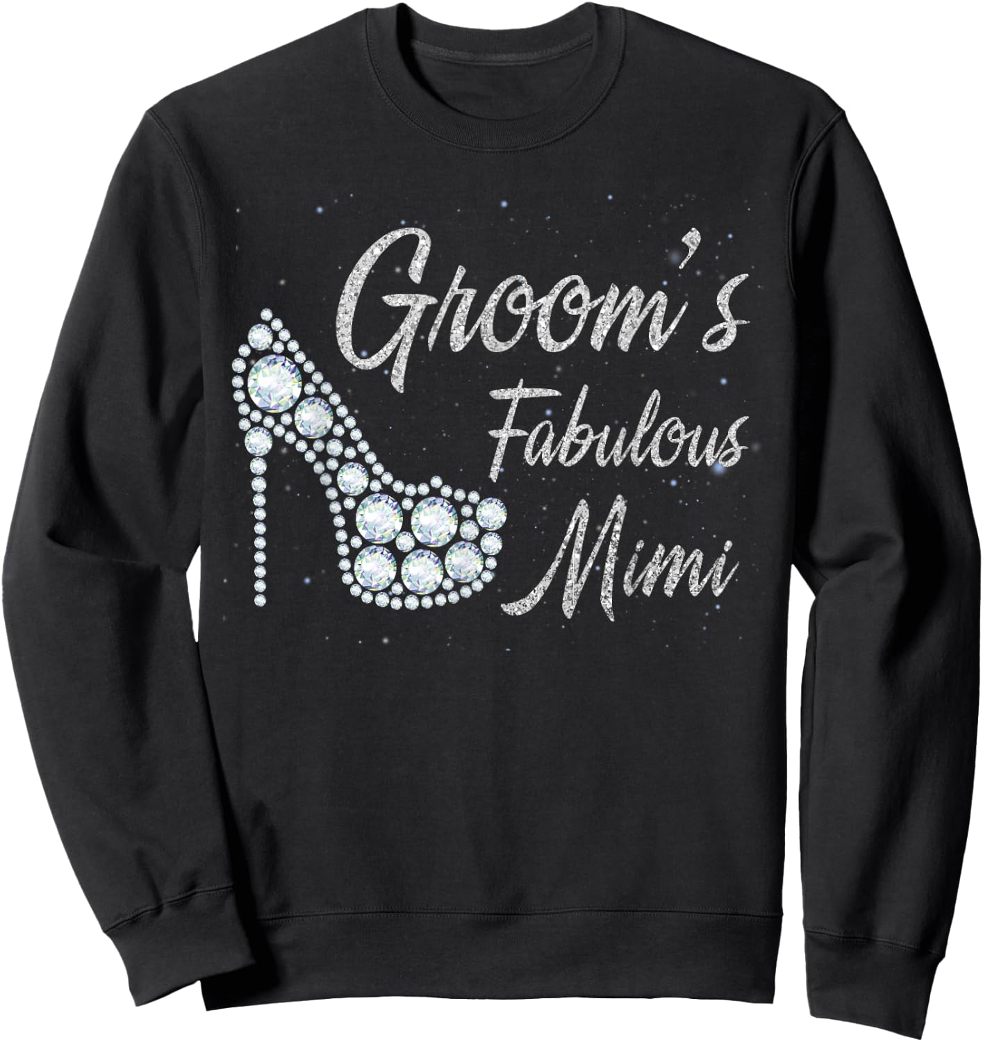 Groom's Fabulous Mimi, Mimi Of The Groom Sweatshirt - Sweatshirt | Black