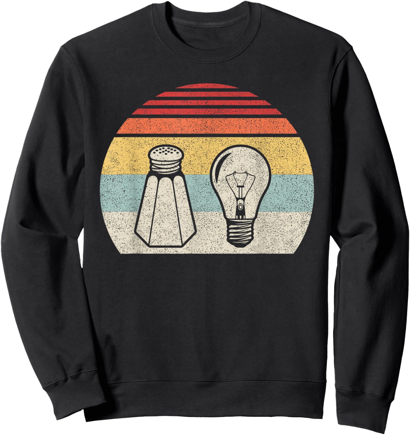 Retro Salt & Light Be Ye Salt Christ Sweatshirt - Sweatshirt | Black