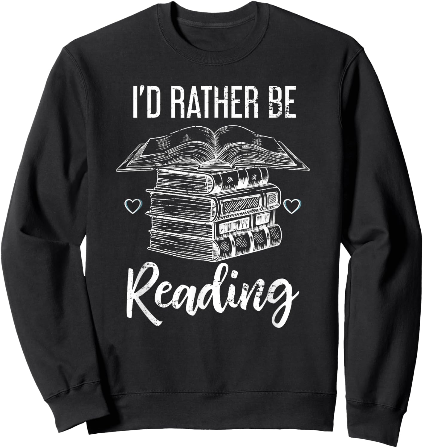 I would rather read Sweatshirt - Sweatshirt | Black