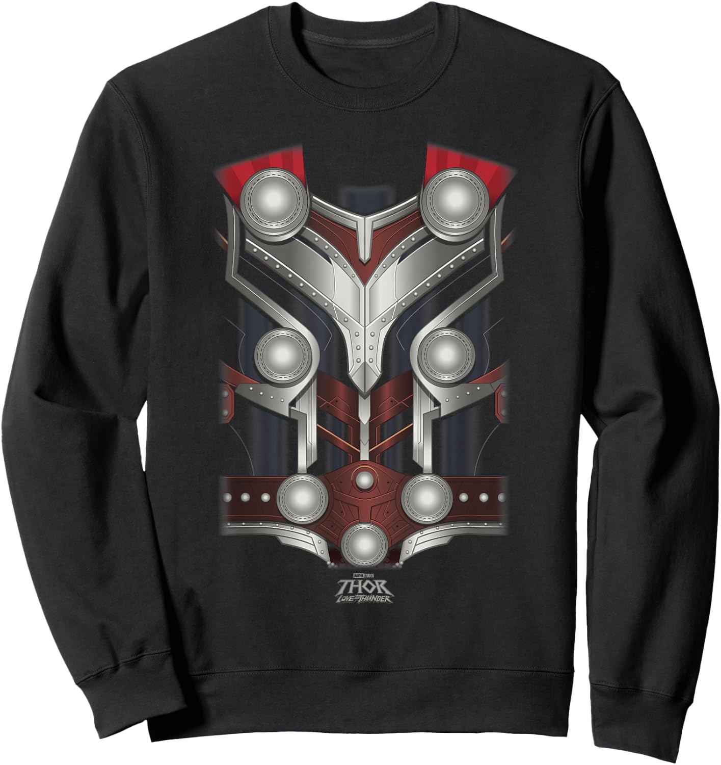 Marvel Thor: Love and Thunder Jane Foster Halloween Costume Sweatshirt - Sweatshirt | Black