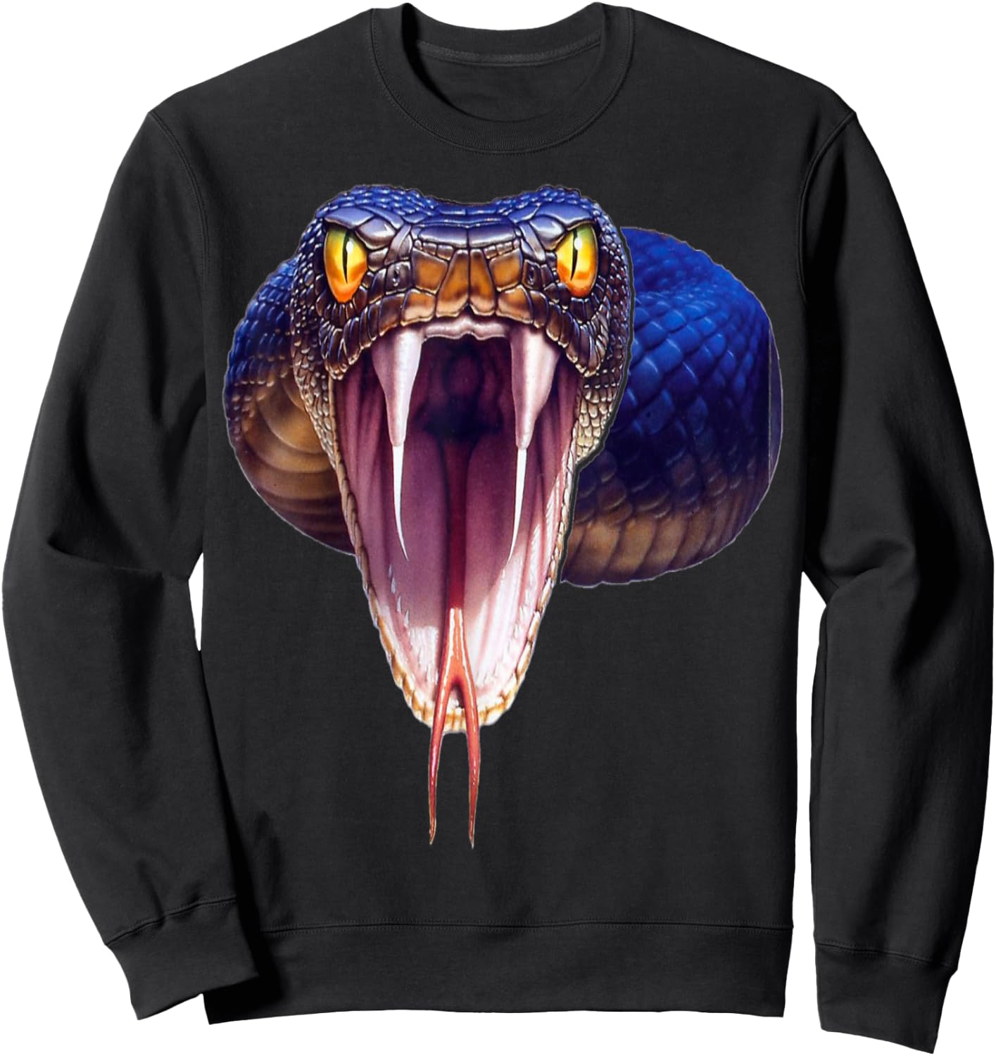 Scary Black Mamba Snake Halloween Costume Gift Shirt Sweatshirt - Sweatshirt | Black