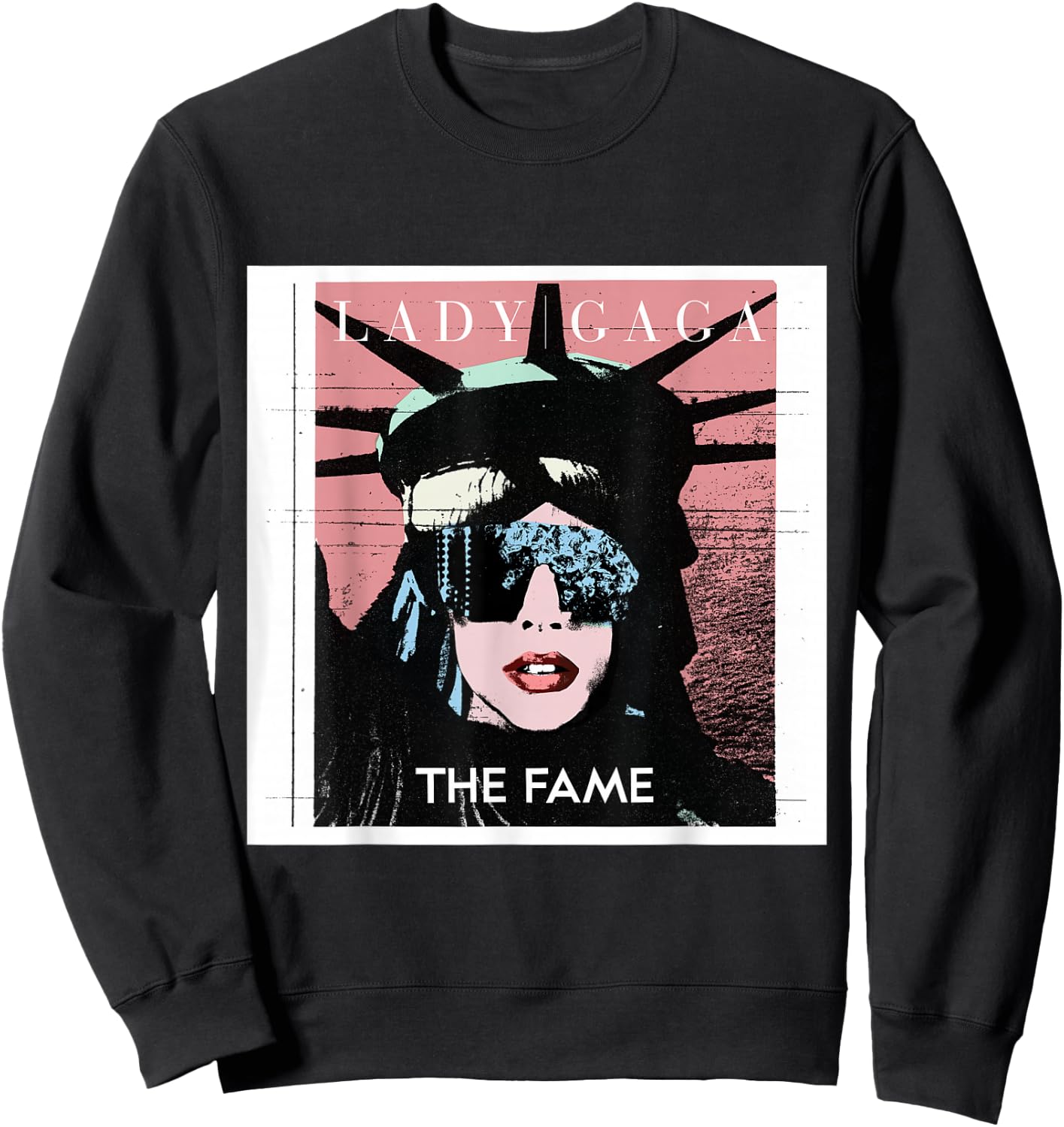 Lady Gaga Official Statue of Liberty Sweatshirt - Sweatshirt | Black