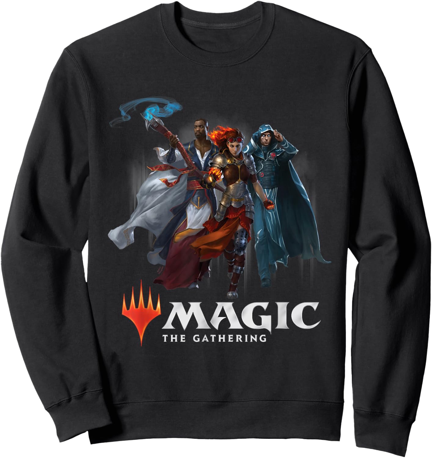 Magic: The Gathering Three Planeswalkers Small Sweatshirt - Sweatshirt | Black