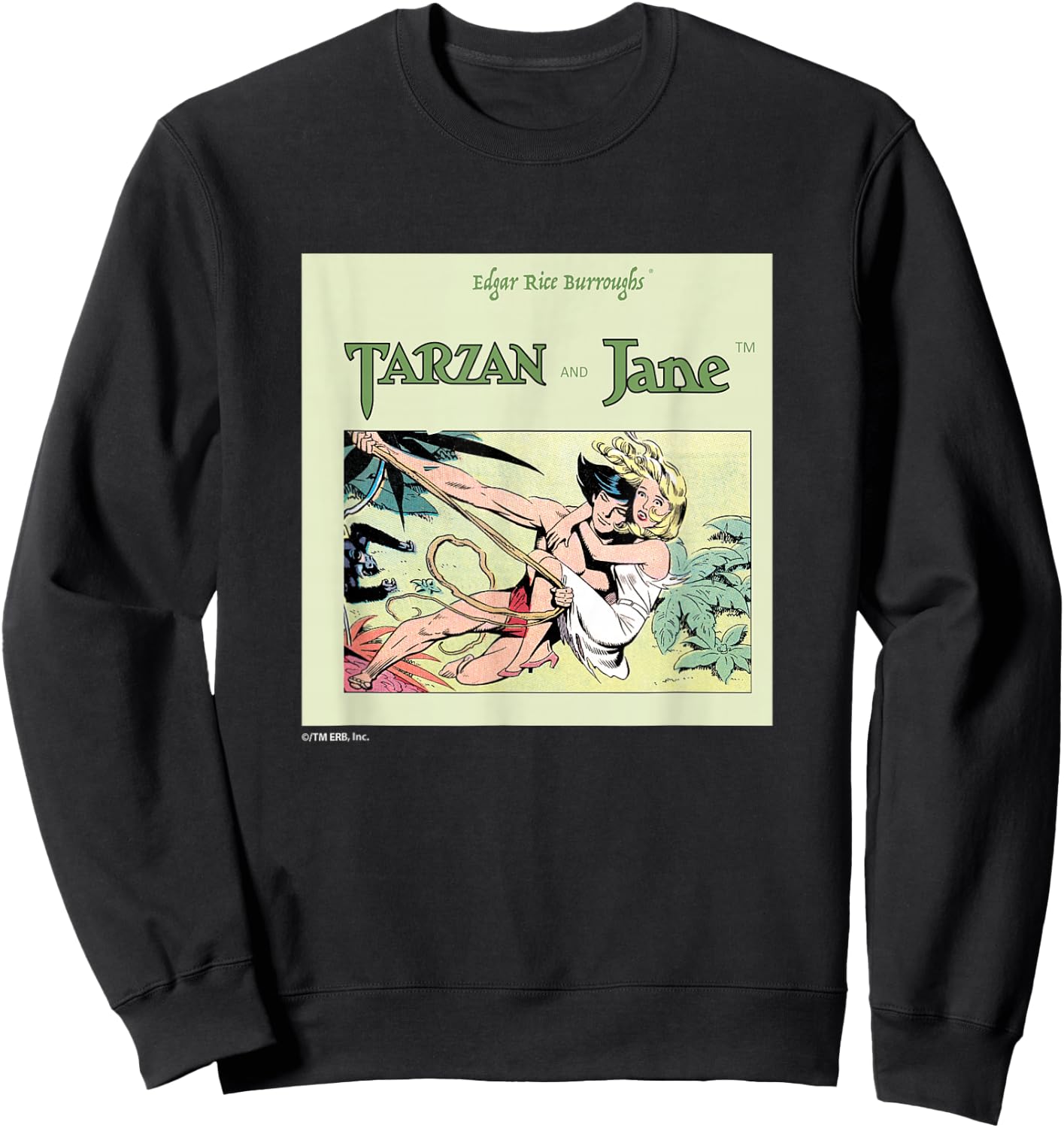 Tarzan and Jane Sweatshirt - Sweatshirt | Black