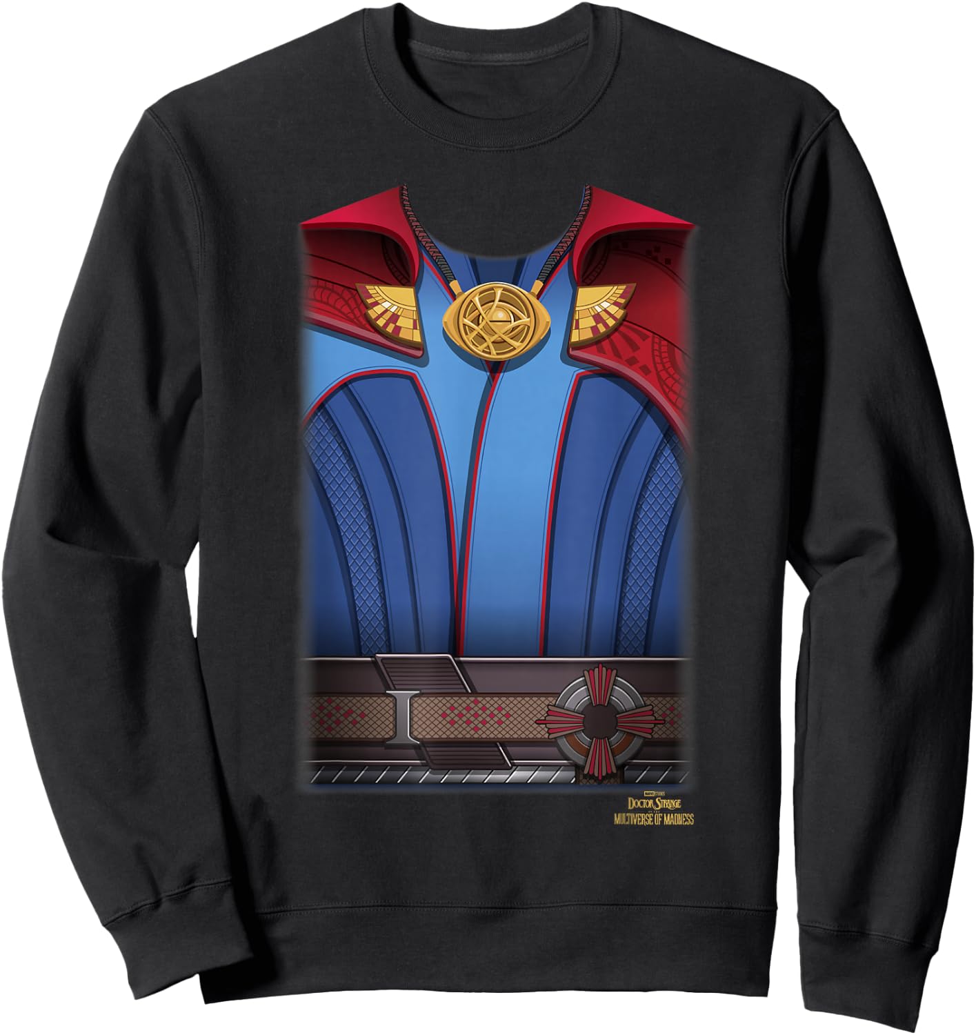 Marvel Doctor Strange in The Multiverse of Madness Costume Sweatshirt - Sweatshirt | Black