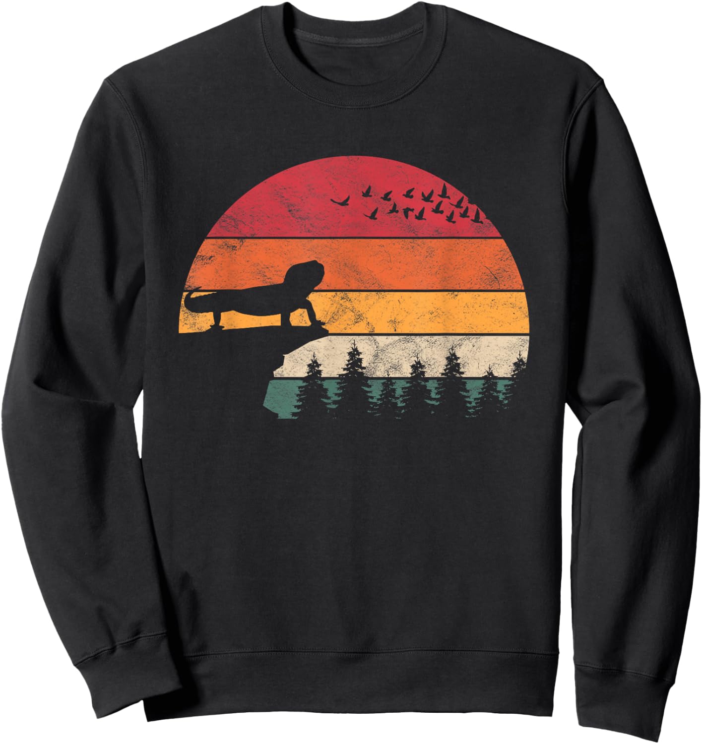 Leopard Gecko Pet Reptile Apparel Lizard Quote Men Women Sweatshirt - Sweatshirt | Black