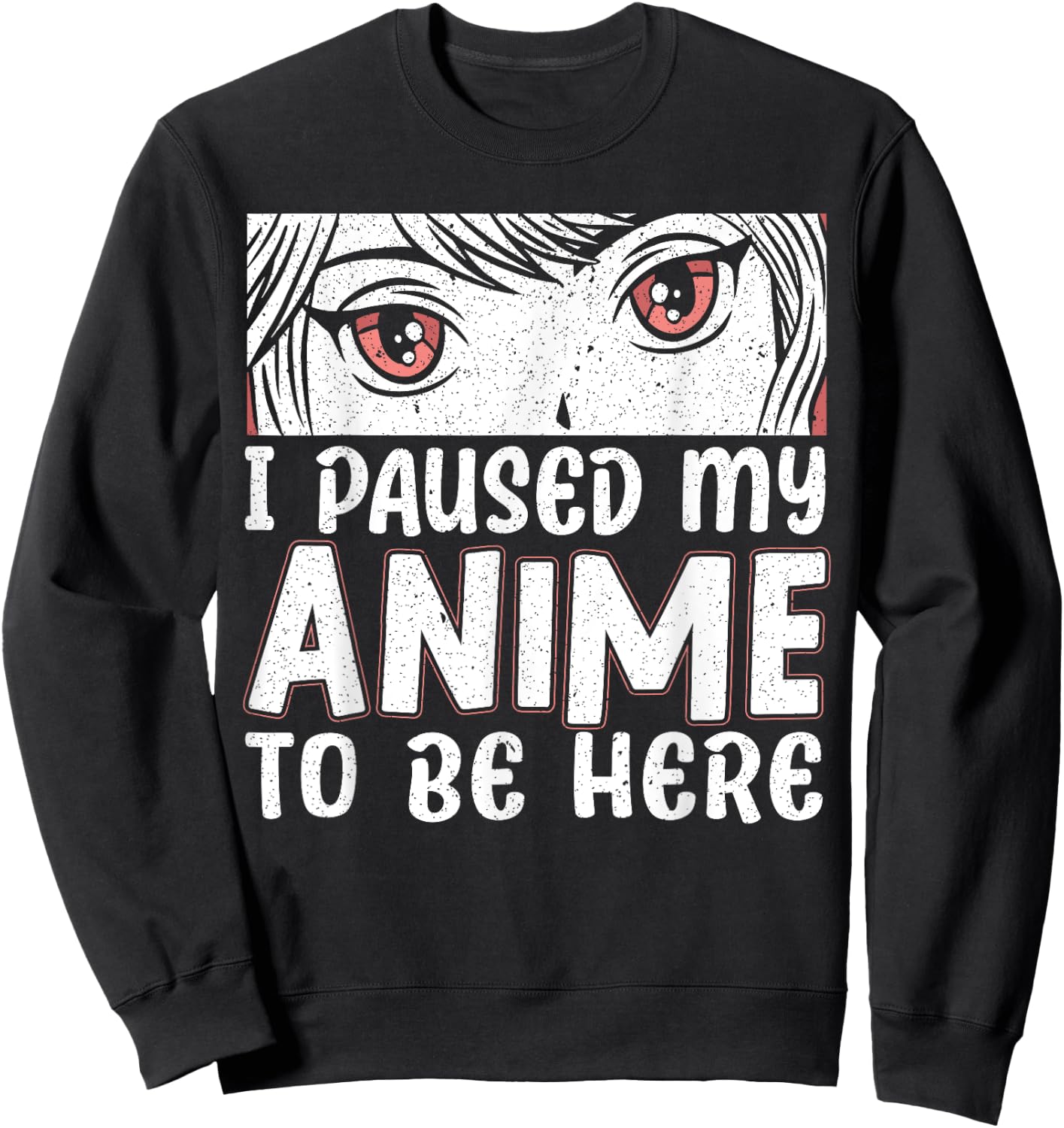 Anime Gift - Japanese Gift I Love Anime for Sao Anime Lover Sweatshirt - Sweatshirt | Black