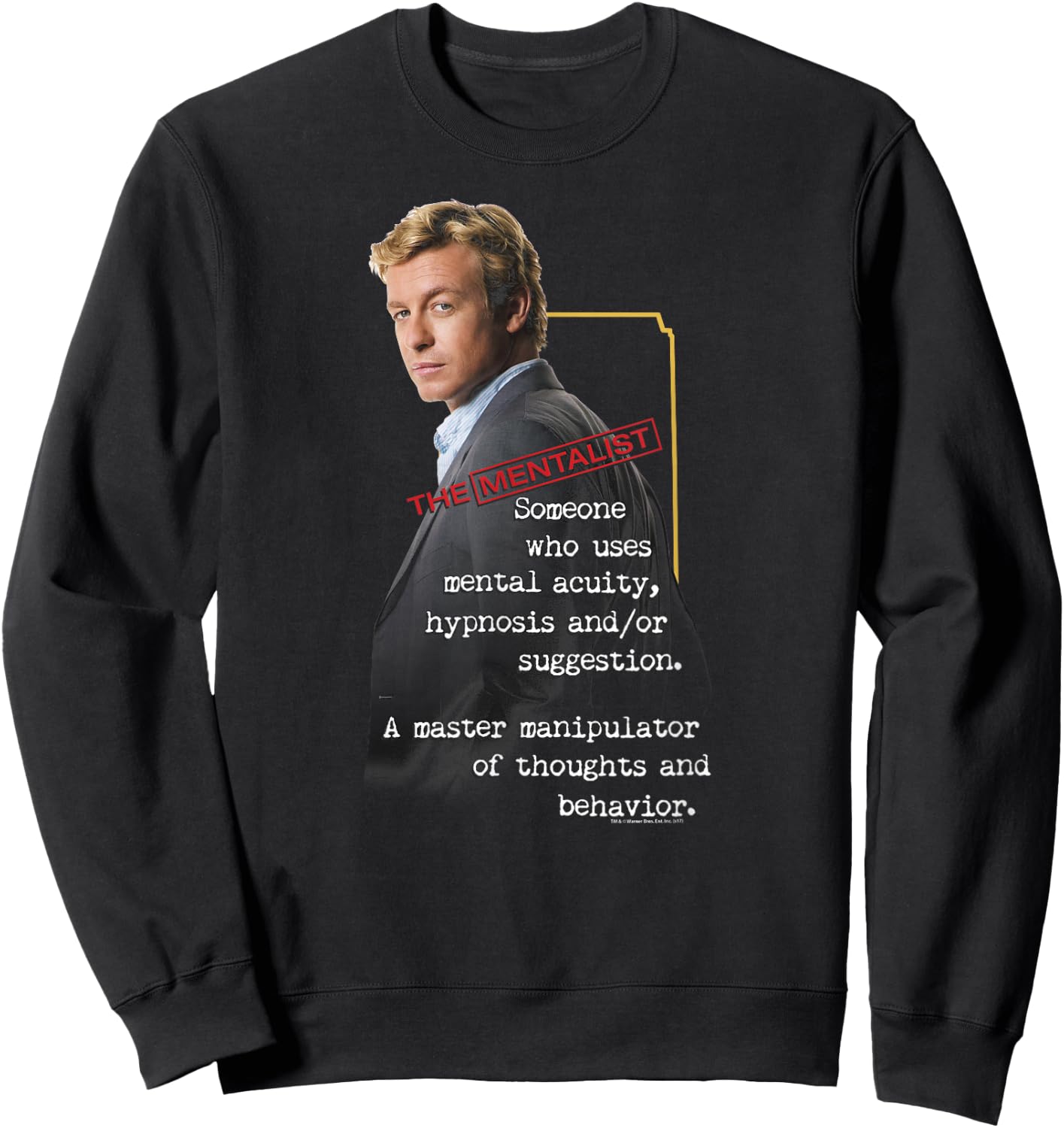 The Mentalist Definition Sweatshirt - Sweatshirt | Black