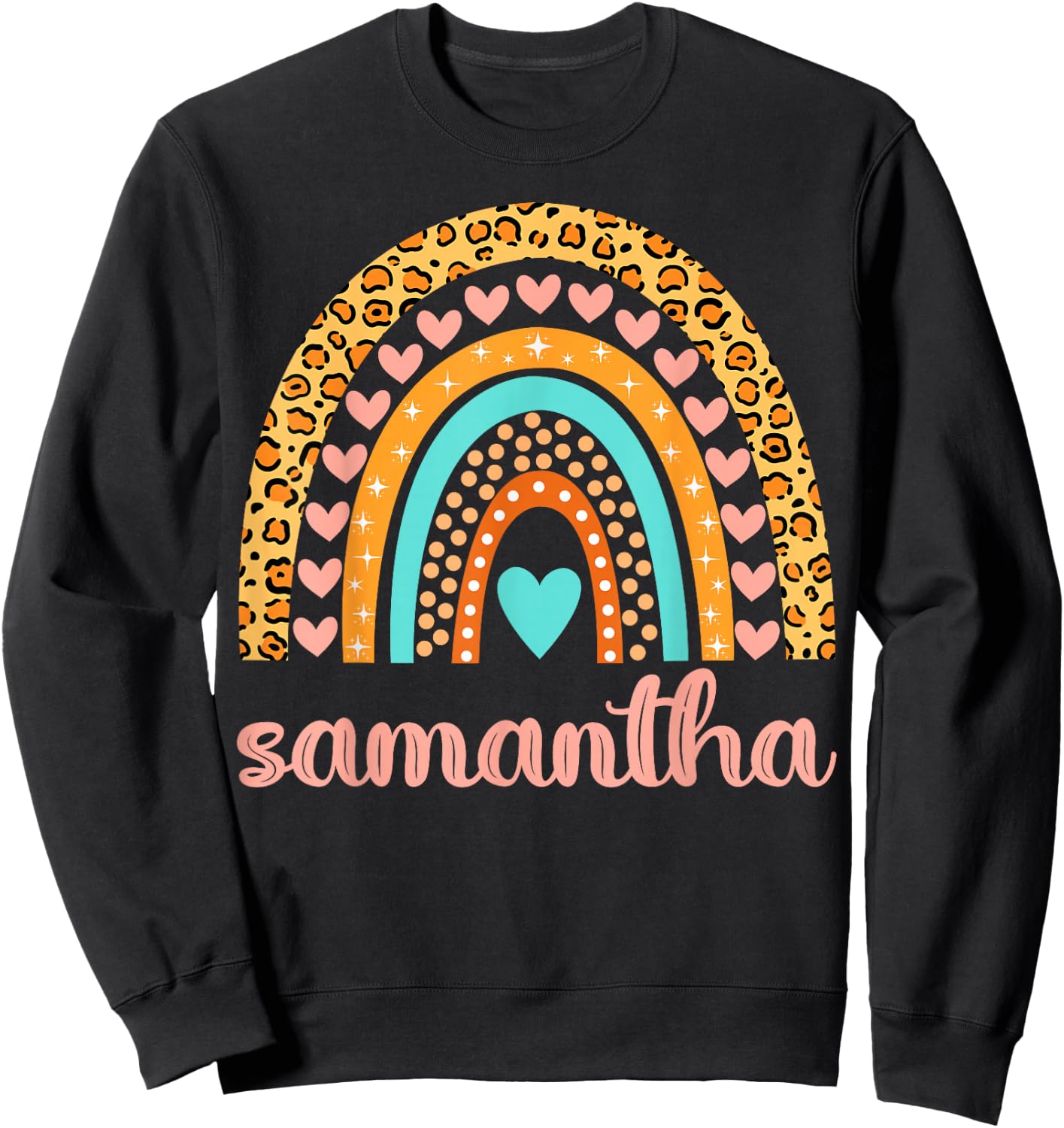 Samantha Samantha Name Birthday Shirt Gift Sweatshirt - Sweatshirt | Black