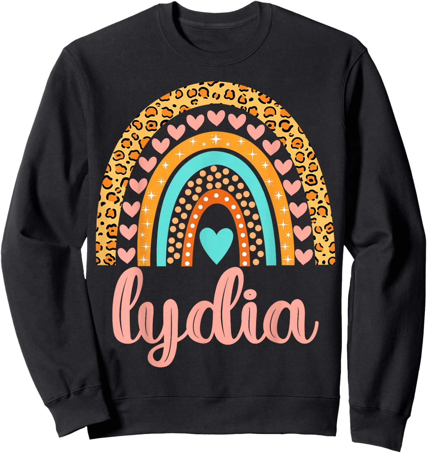 Lydia Lydia Name Birthday Shirt Gift Sweatshirt - Sweatshirt | Black
