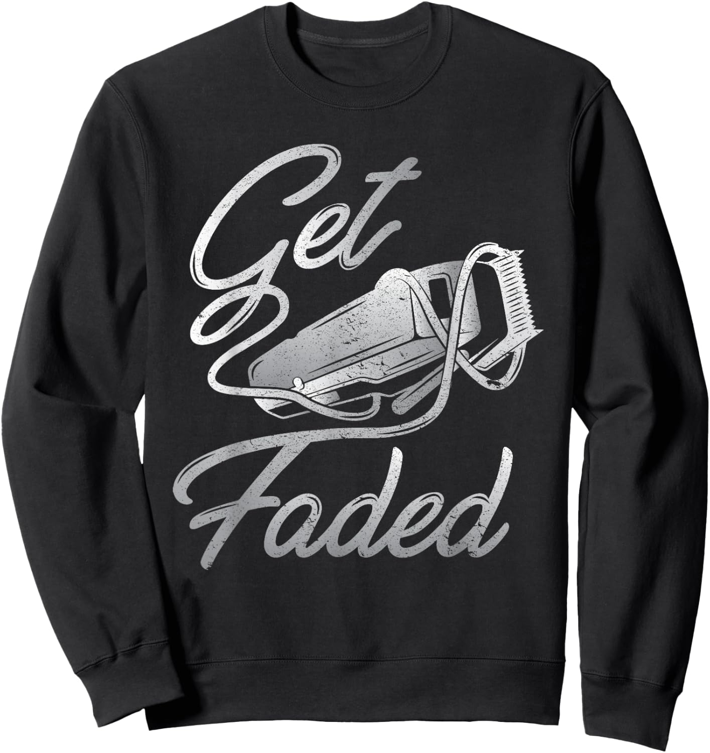 Barber I Barbershop I Hairdresser Sweatshirt - Sweatshirt | Black