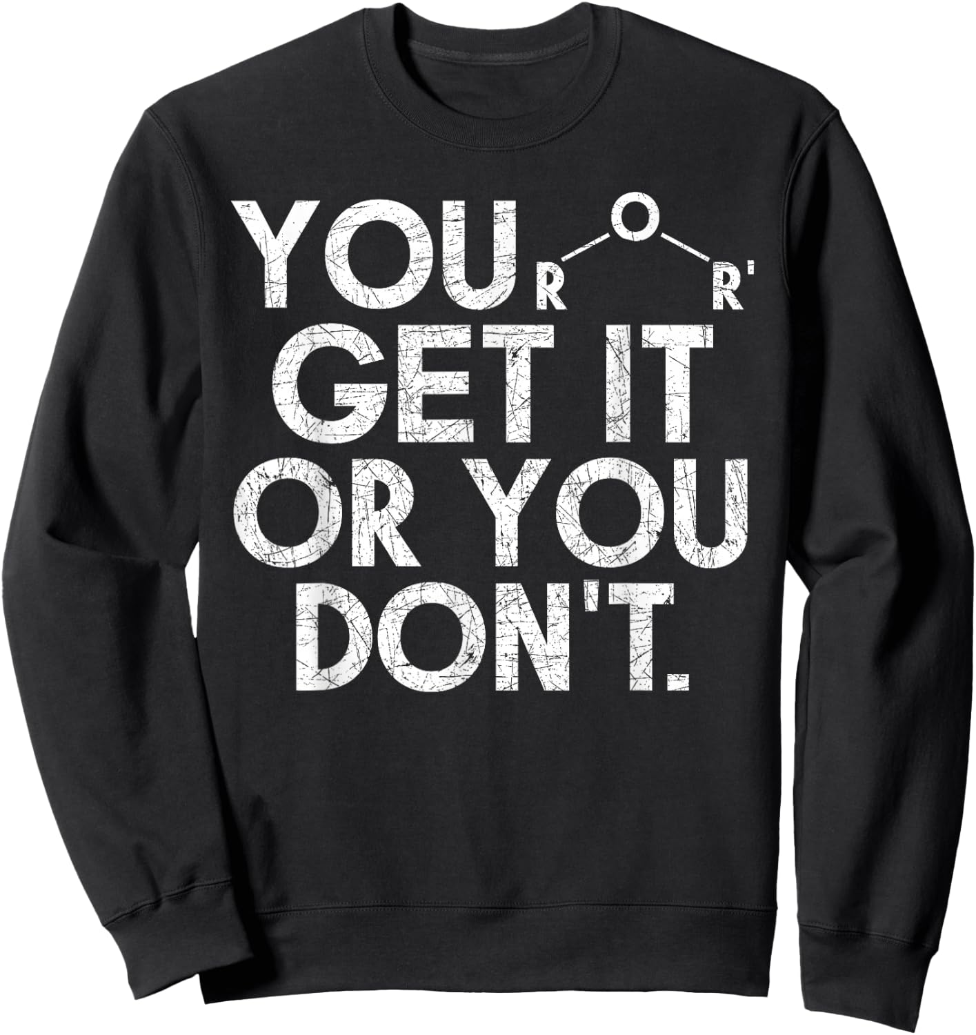 Science Puns Chemistry Teacher Gift Funny Chemistry Sweatshirt - Sweatshirt | Black