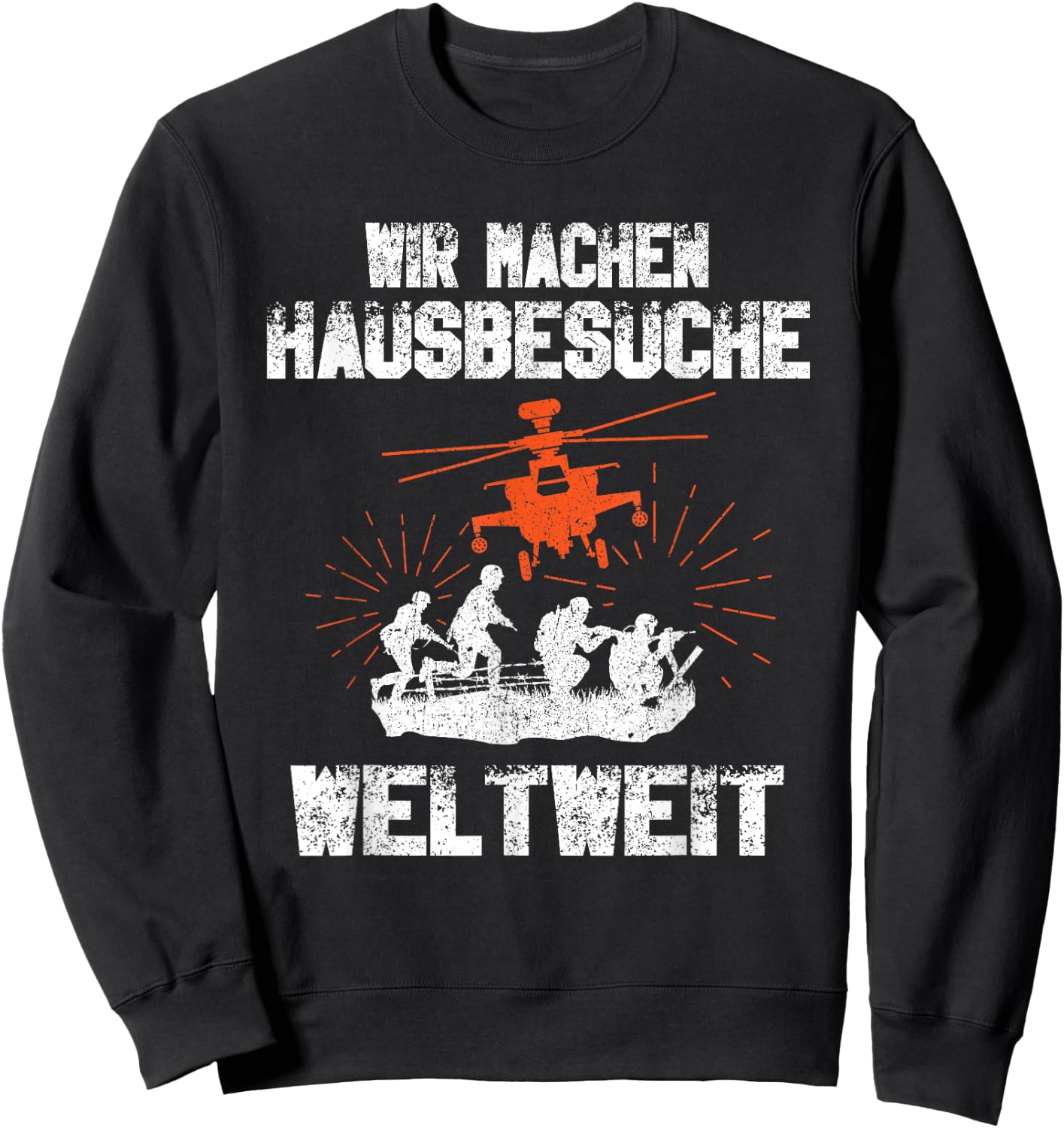 German army elite soldiers - KSK special forces military Sweatshirt - Sweatshirt | Black