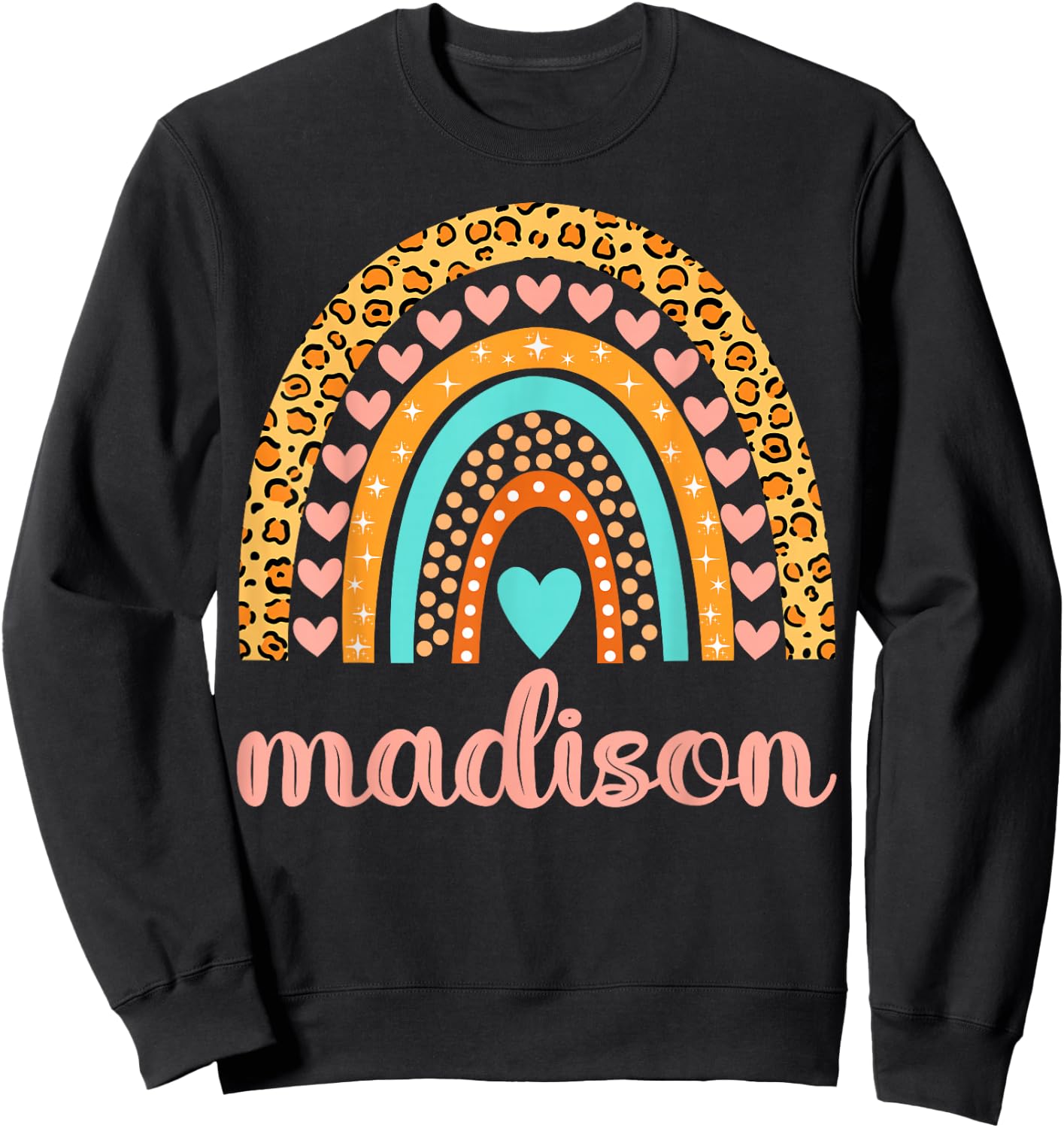 Madison Name Shirts & Gifts Madison Birthday Gift Sweatshirt - Sweatshirt | Black