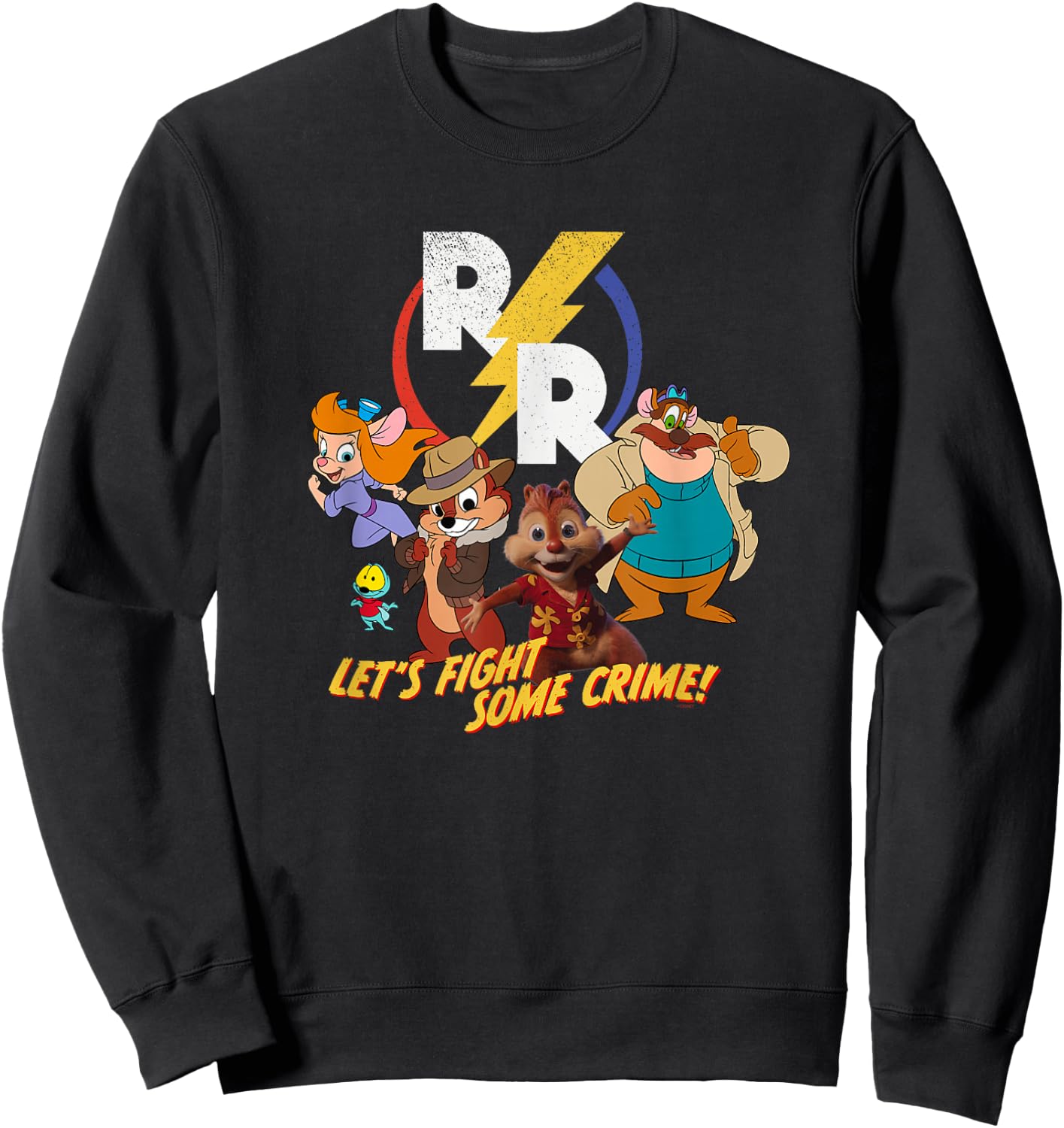Disney Chip 'N Dale Rescue Rangers Sweatshirt - Sweatshirt | Black