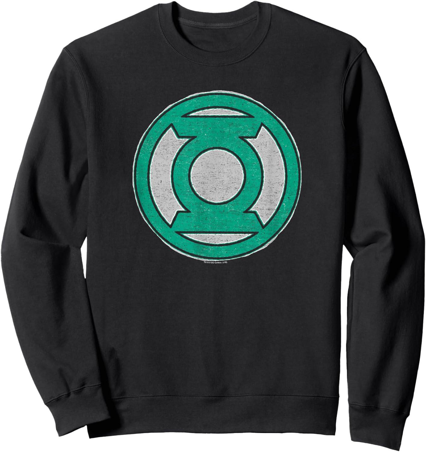 Green Lantern Hand Me Down Black Sweatshirt - Sweatshirt | Black