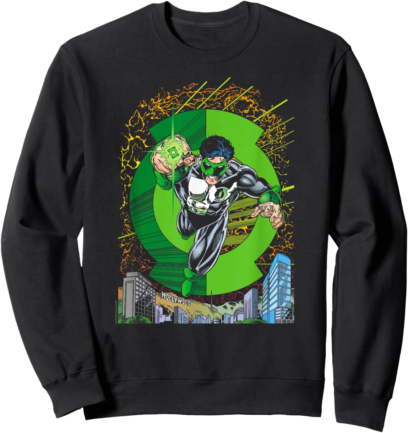 Green Lantern #51 Cover Sweatshirt - Sweatshirt | Black