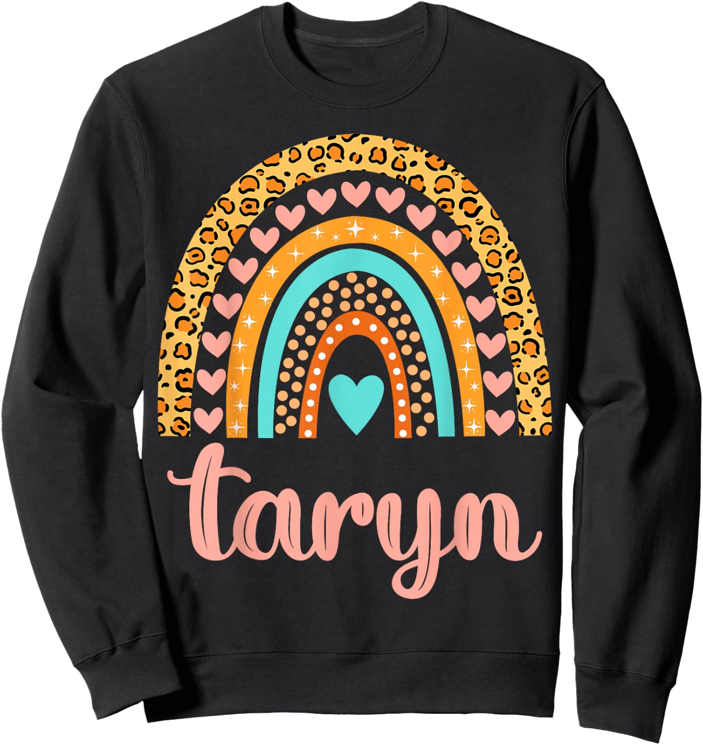 Taryn Taryn Name Birthday Shirt Gift Sweatshirt - Sweatshirt | Black