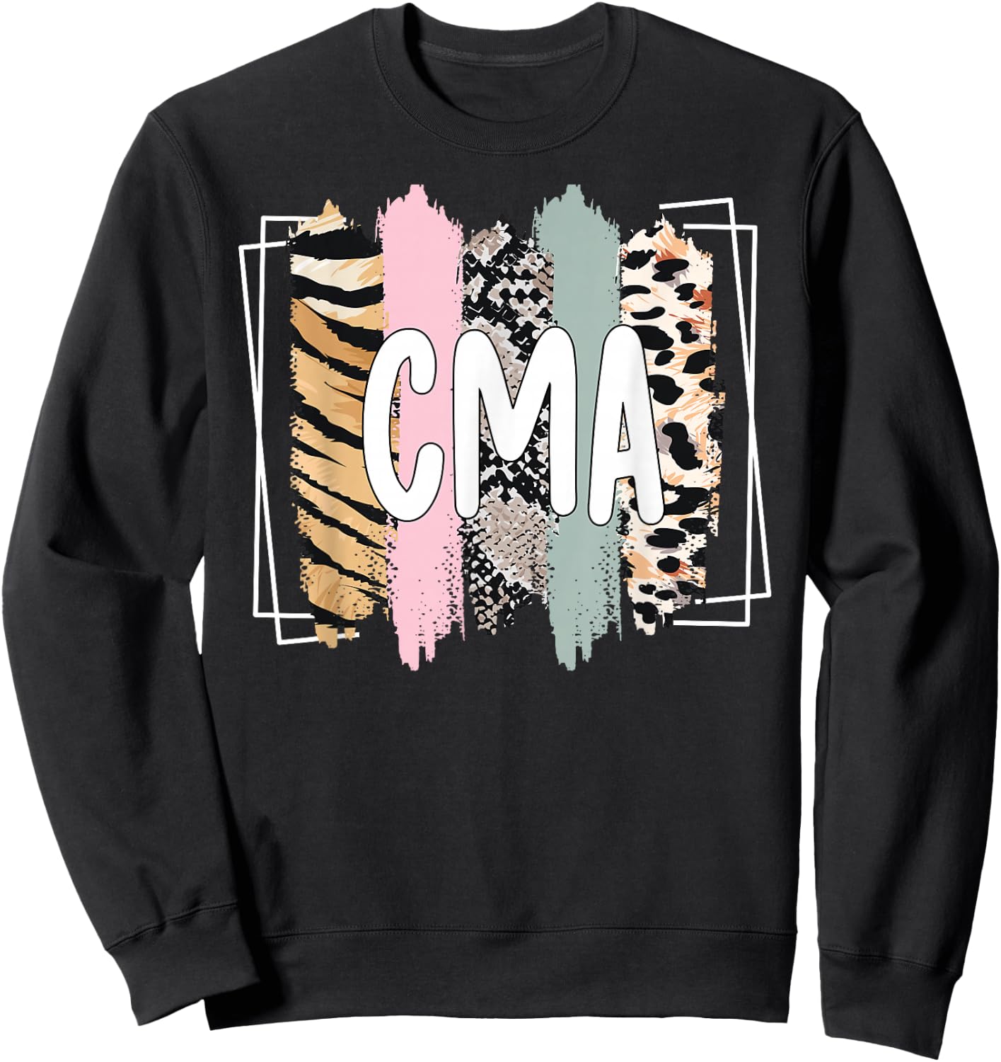 CMA Appreciation Certified Medical Assistant Sweatshirt - Sweatshirt | Black
