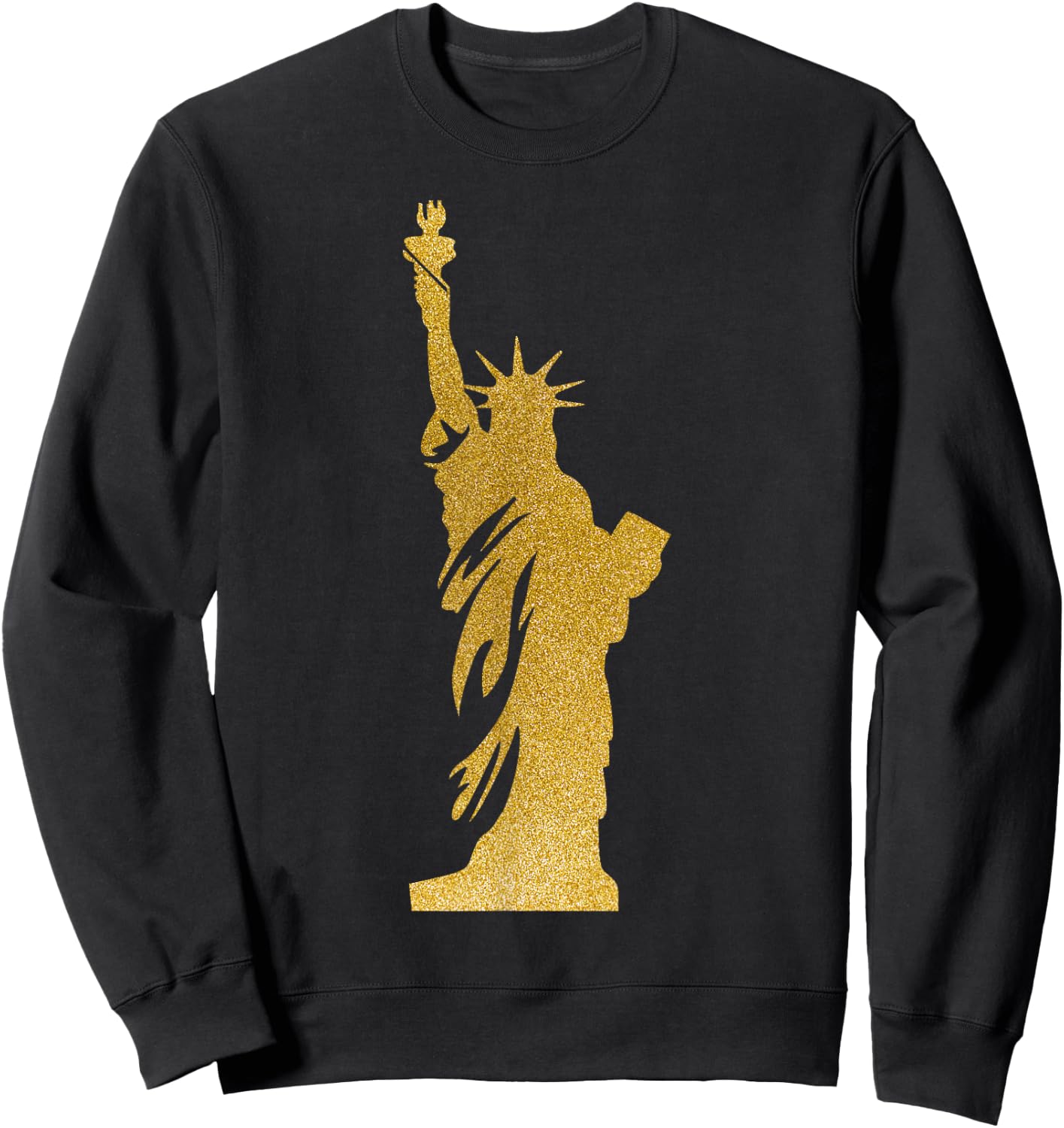Statue of Liberty Souvenir New York Sweatshirt - Sweatshirt | Black