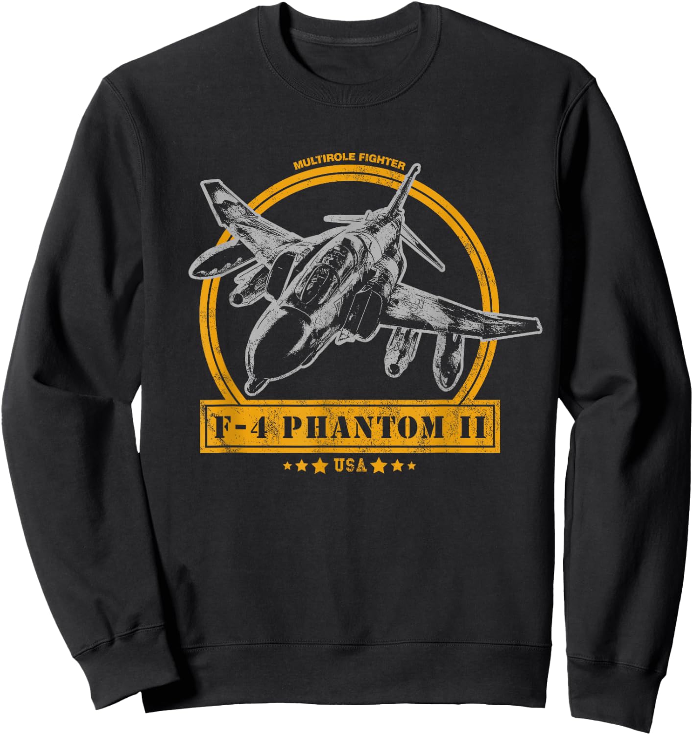F-4 Phantom II Sweatshirt - Sweatshirt | Black