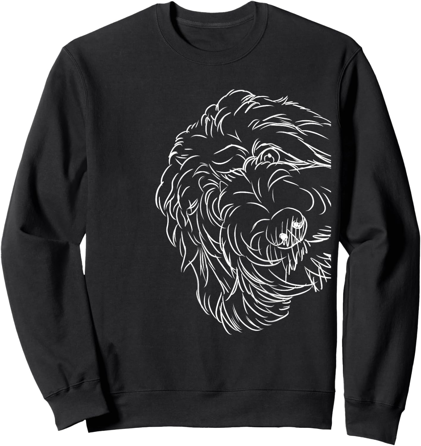 Funny Dog Bernedoodle Sweatshirt - Sweatshirt | Black