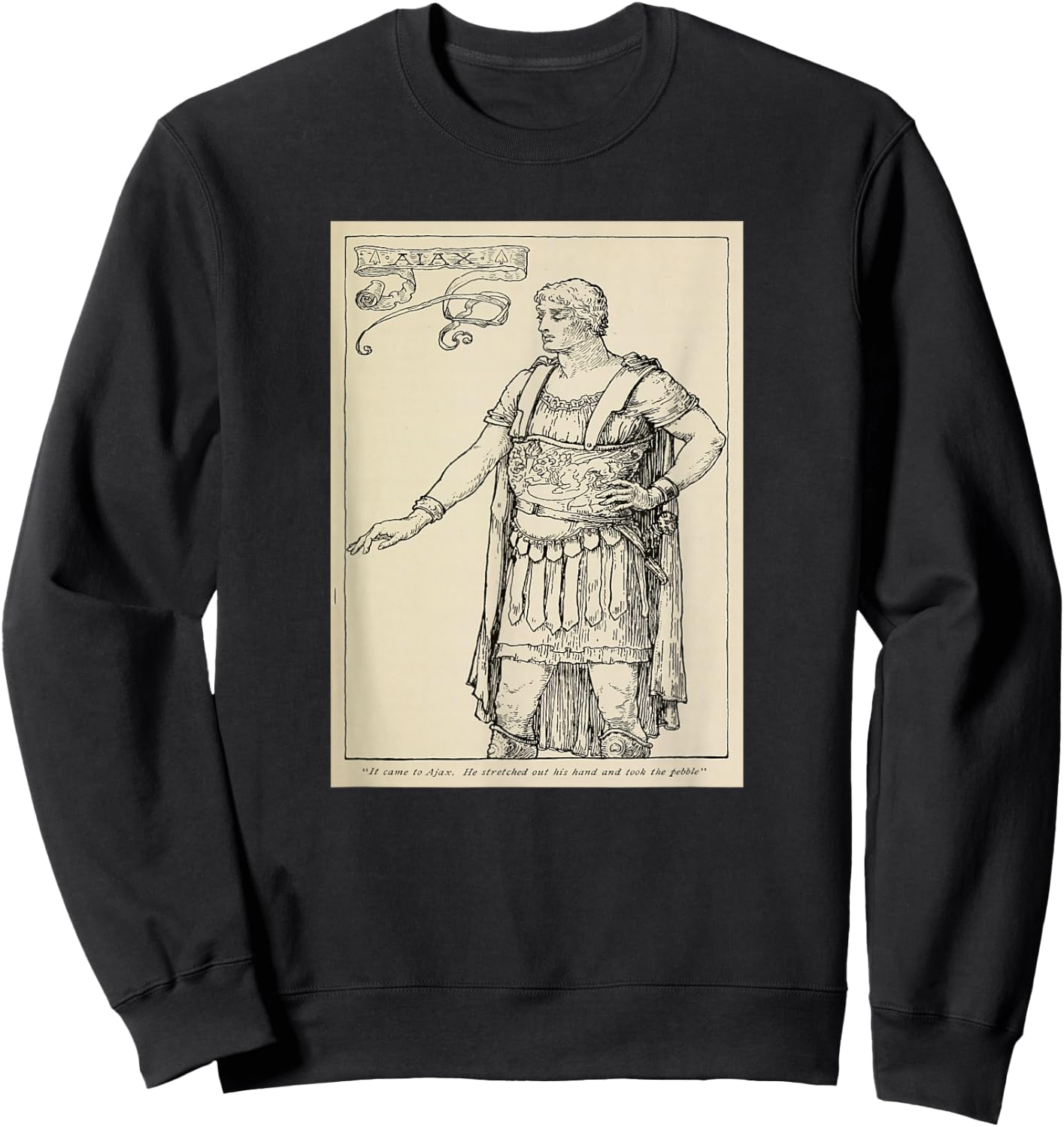 Ajax The Great Sweatshirt - Sweatshirt | Black