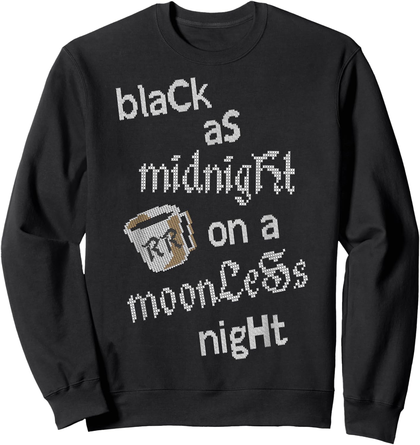 Twin Peaks Black As Midnight On A Moonless Night Sweatshirt - Sweatshirt | Black