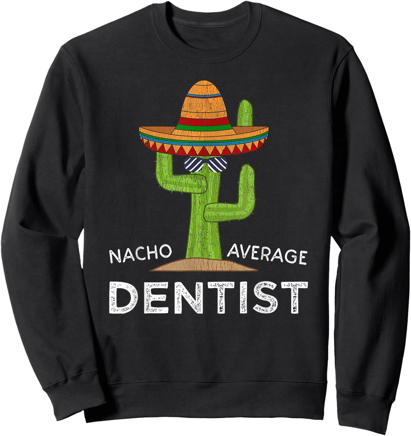 Fun Hilarious Dental Humor Saying | Funny Dentist Joke Sweatshirt - Sweatshirt | Black