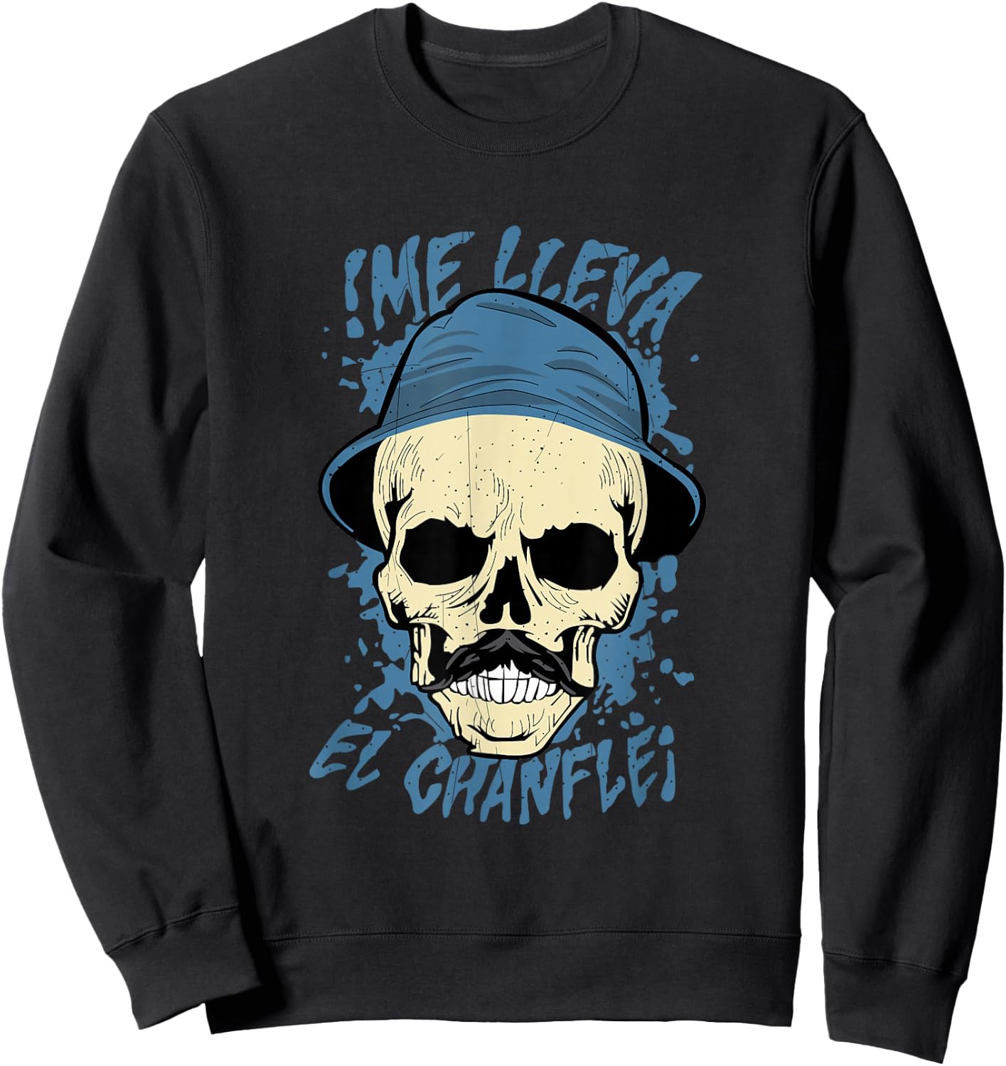 Me lleva el chanfle Don Ramon Mexican Sweatshirt - Sweatshirt | Black