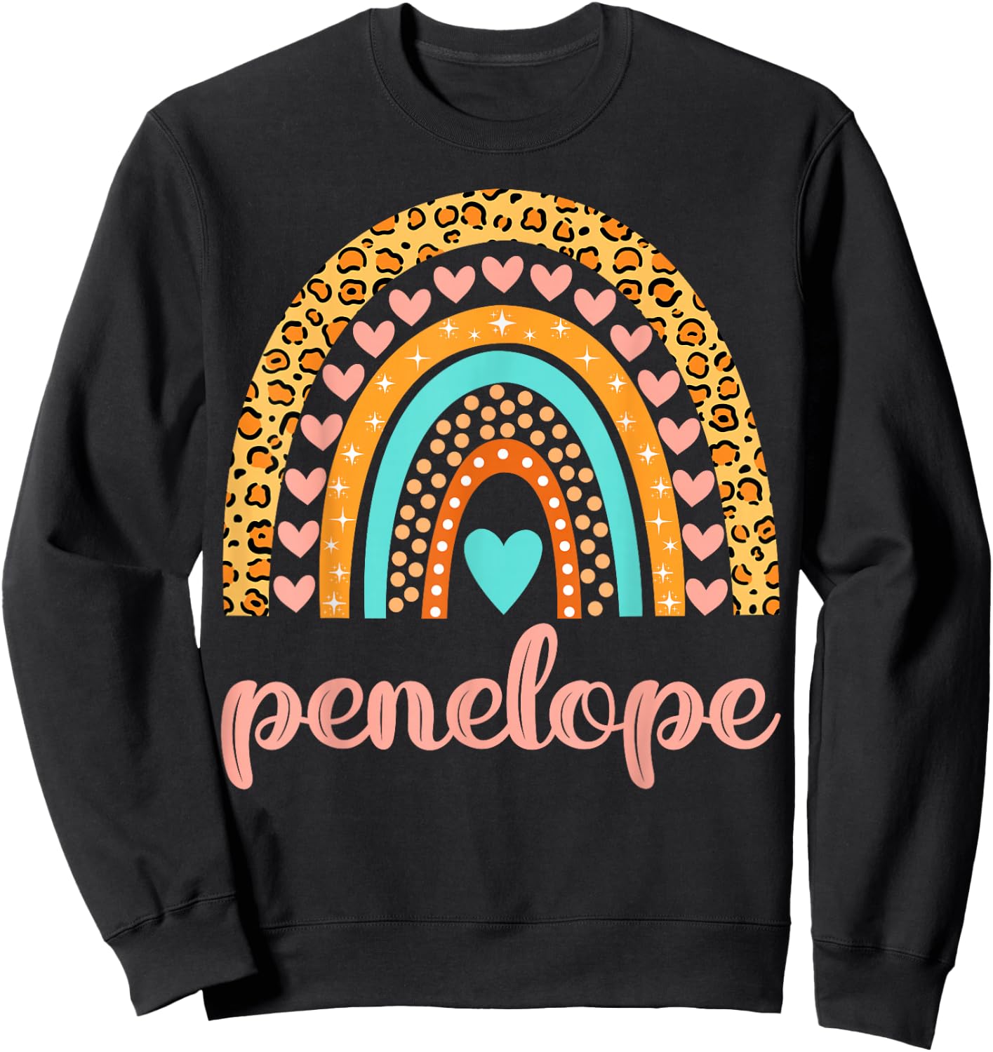 Penelope Penelope Name Birthday Shirt Gift Sweatshirt - Sweatshirt | Black