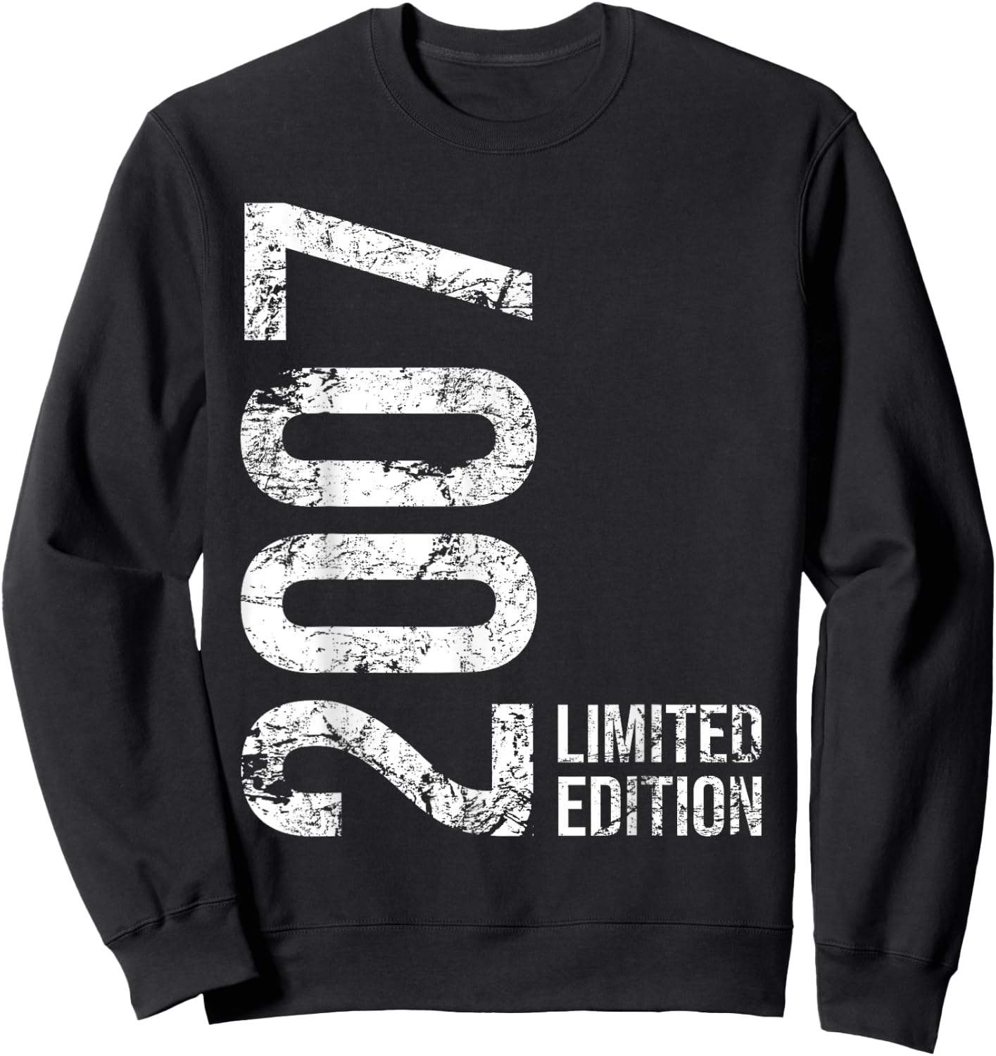 18th Birthday Boy Girl 18 Years 2007 Gift Sweatshirt - Sweatshirt | Black