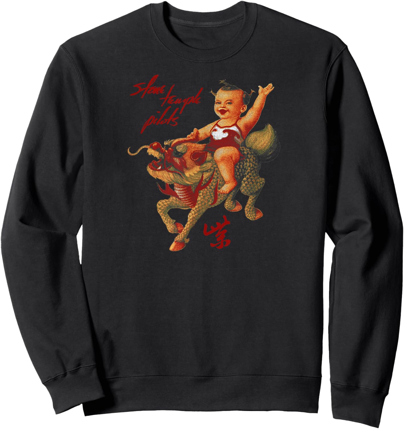 Stone Temple Pilots - Purple Artwork Sweatshirt - Sweatshirt | Black