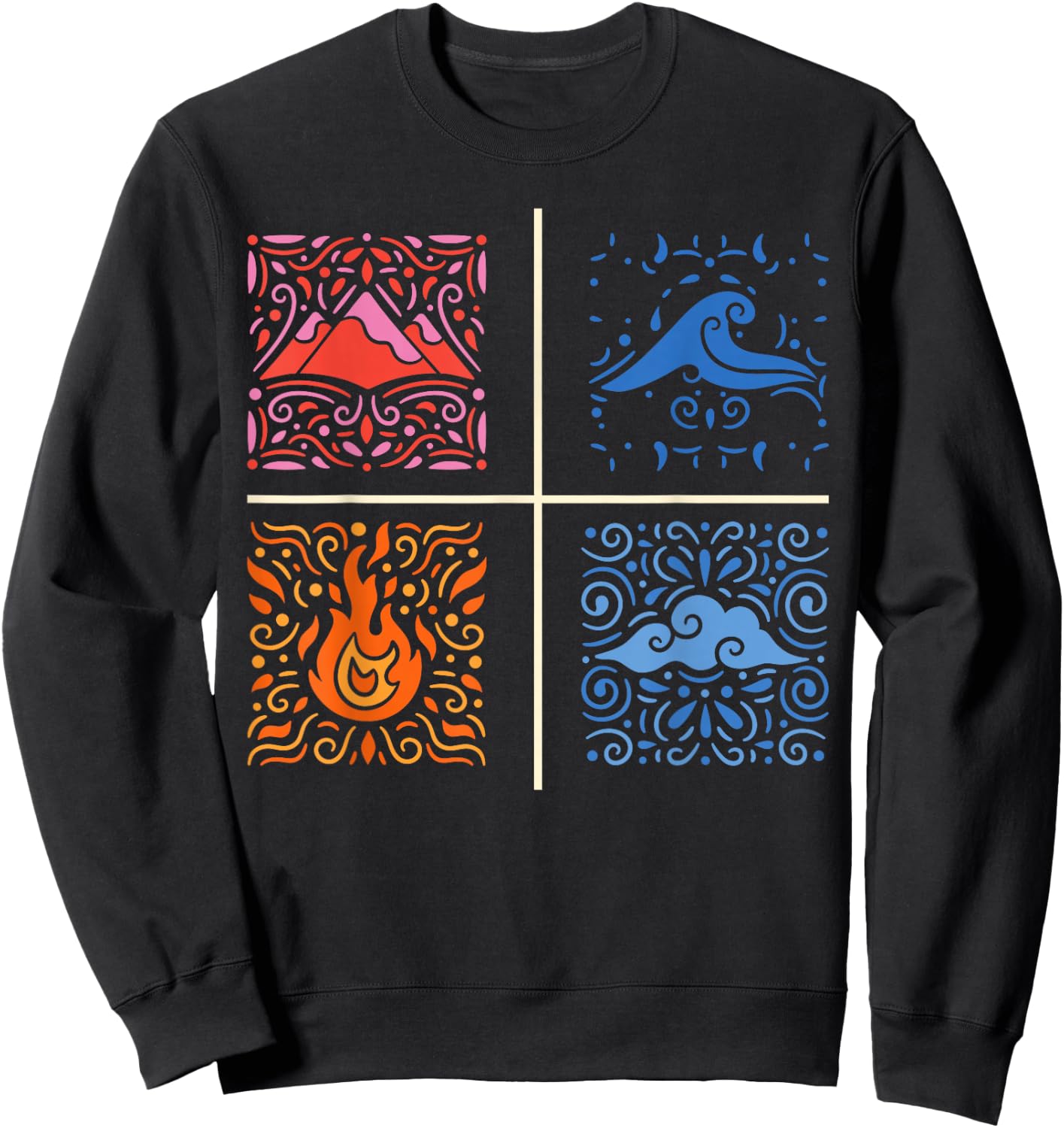 Four Elements Sweatshirt - Sweatshirt | Black