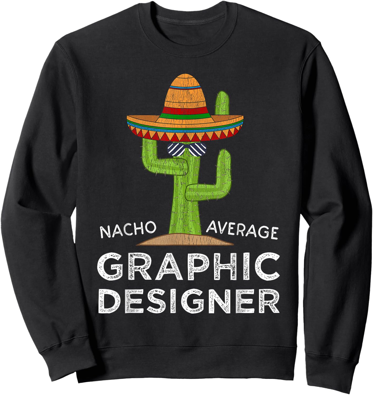 Funny Graphic Designer Sweatshirt - Sweatshirt | Black