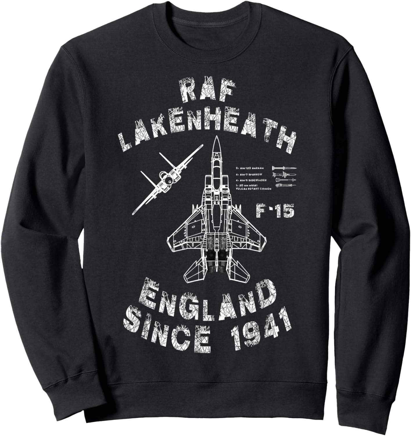 RAF Lakenheath Sweatshirt - Sweatshirt | Black